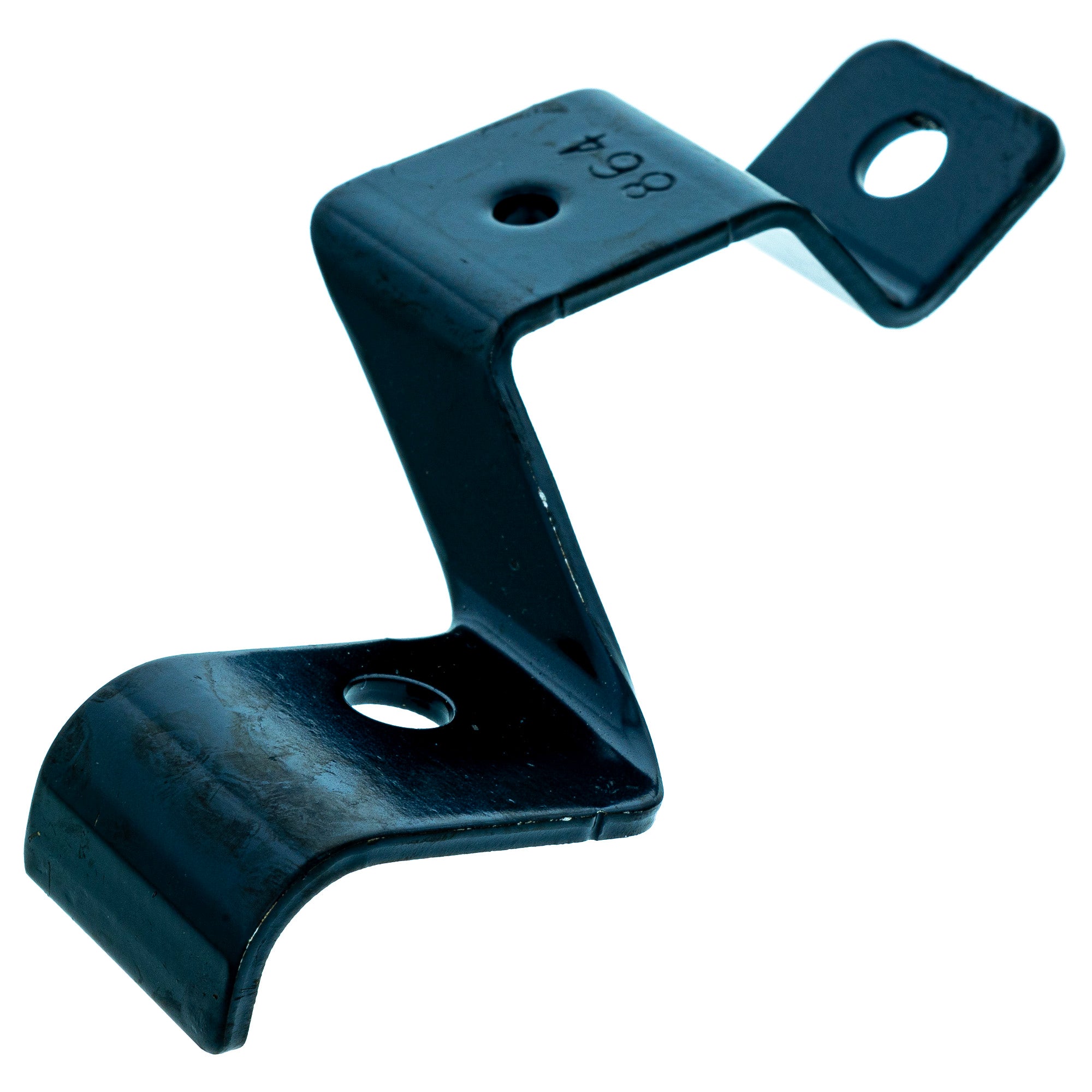 Polaris 5270864-329 Black E-Coat Front Upper Right Bumper Mount Bracket