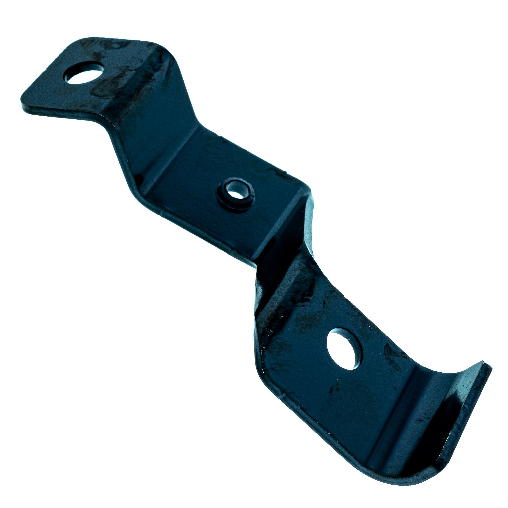 Polaris 5270864-329 Black E-Coat Front Upper Right Bumper Mount Bracket