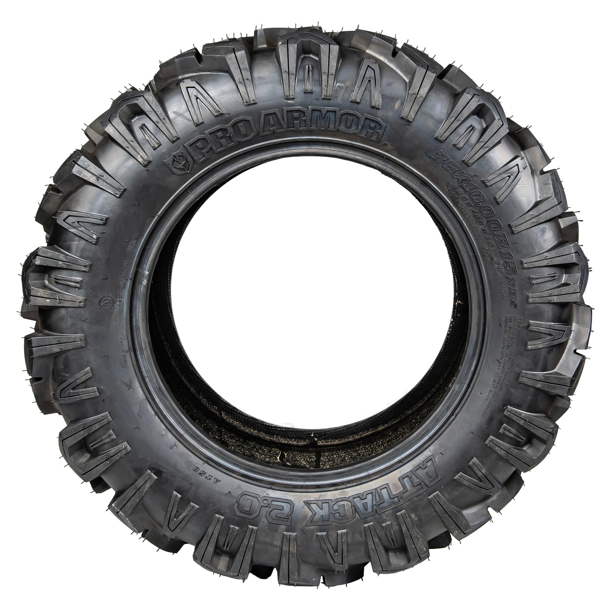 Pro Armor 5416344 Polaris Attack 2.0 Tire Front Rear 28x10R15 10-Ply OEM