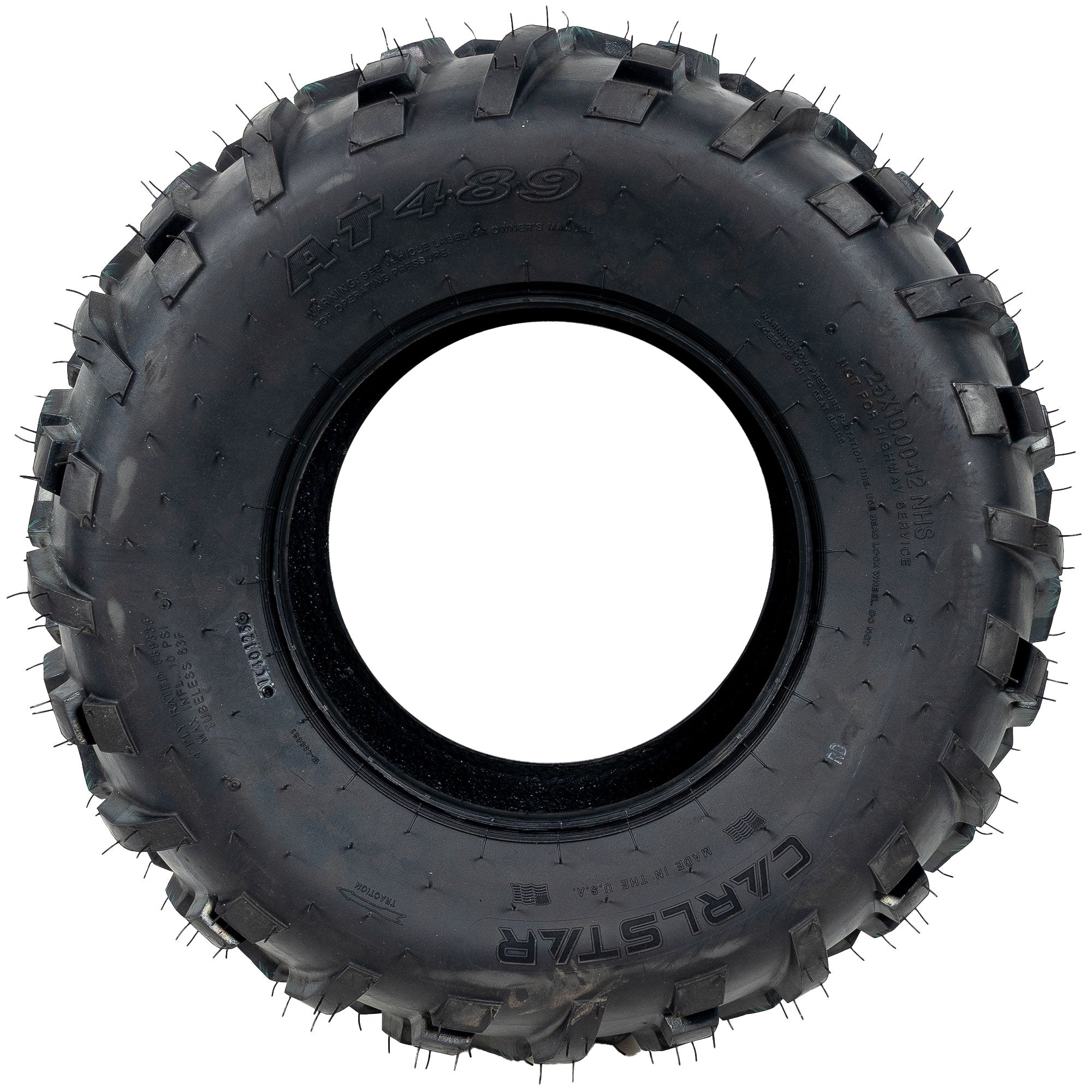 Polaris 5419028 Tire 25X10-12 NHS 489 Ranger Sportsman 1000 570 450 SP 2018-2025