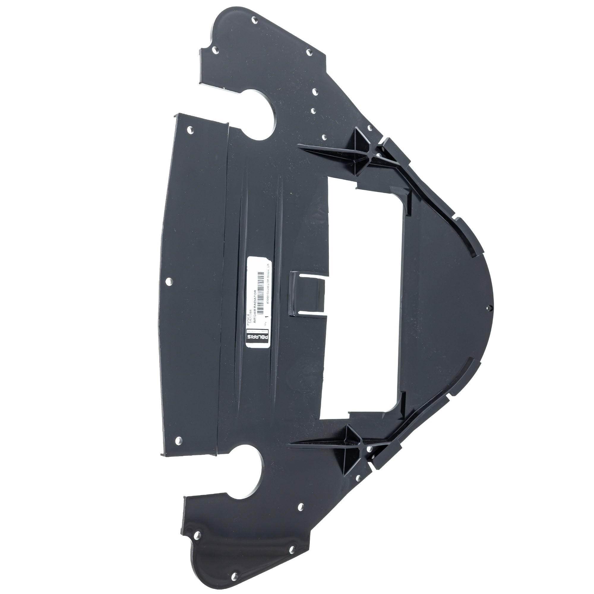 Polaris 5437344 Air Dam-Radiator W Belt Clip 5-2014 RMK IQ SwitchBack