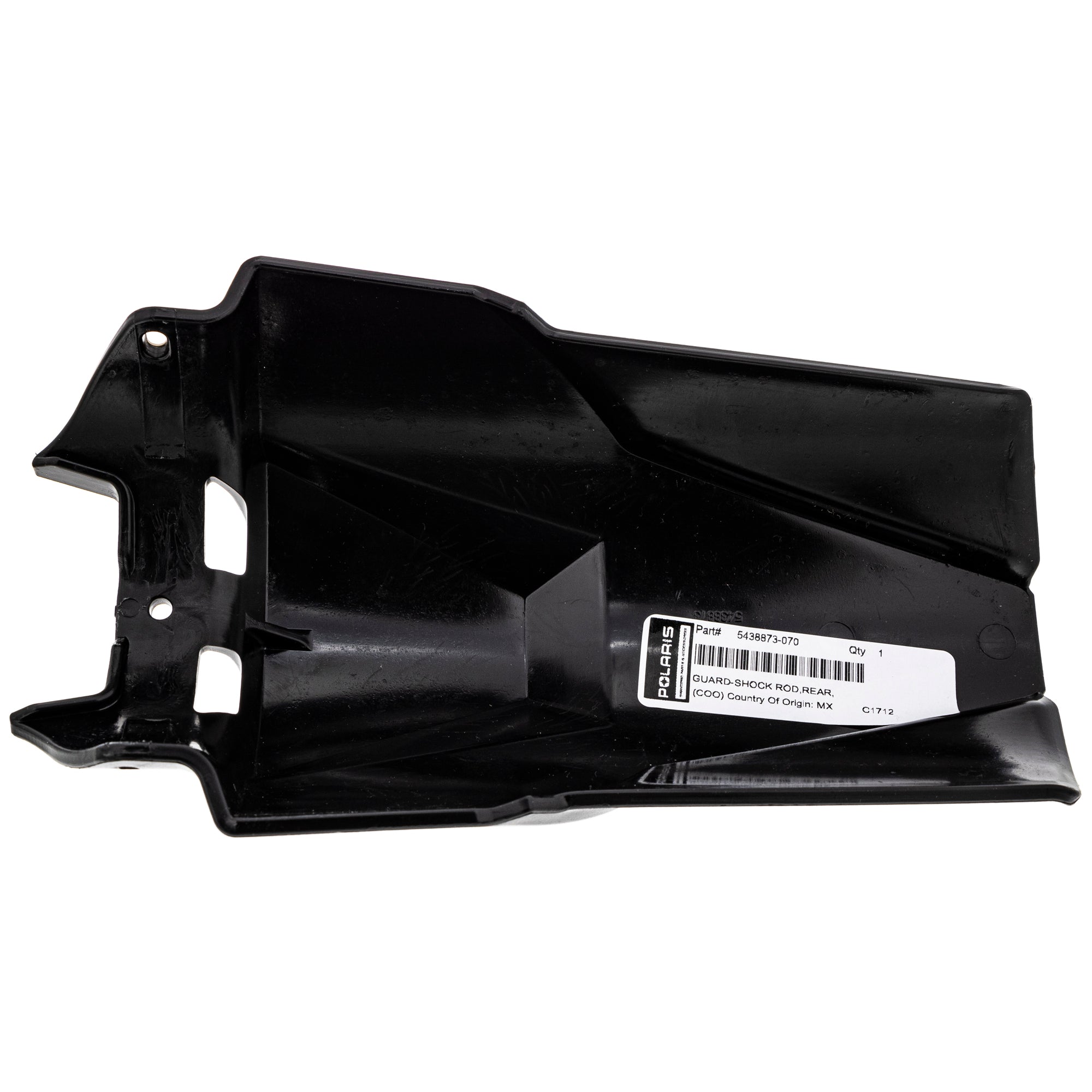 Polaris 5438873-070 Black Rear Shock Rod Guard RZR XC 1000 900 XP XC Turbo S
