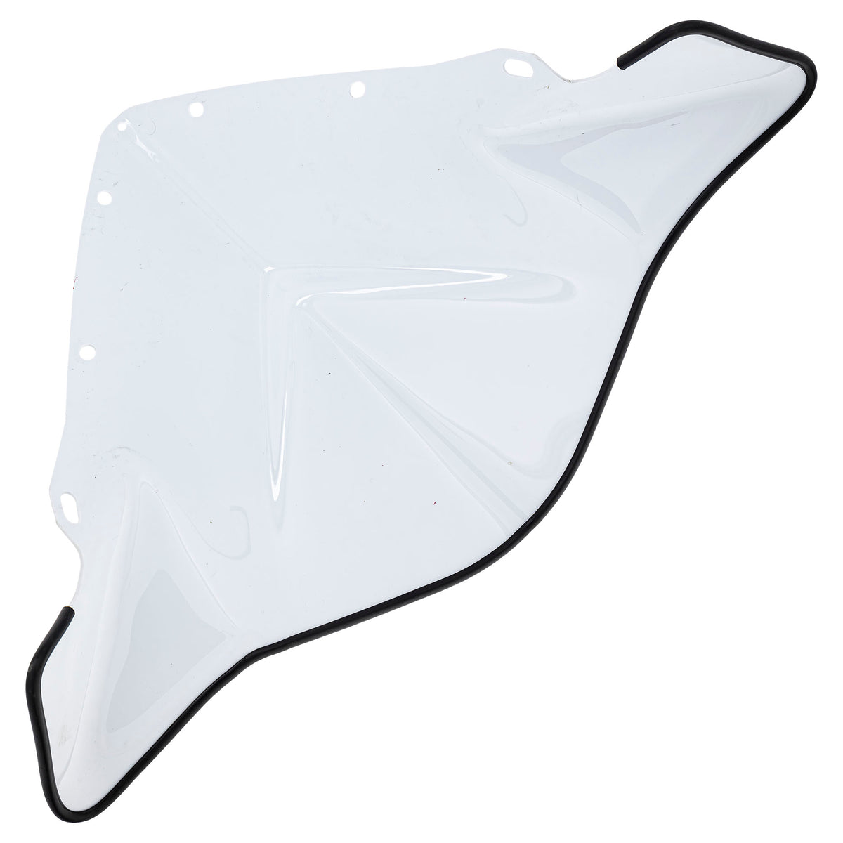 Polaris White Gloss Low Mid Windshield 5439747 additional view