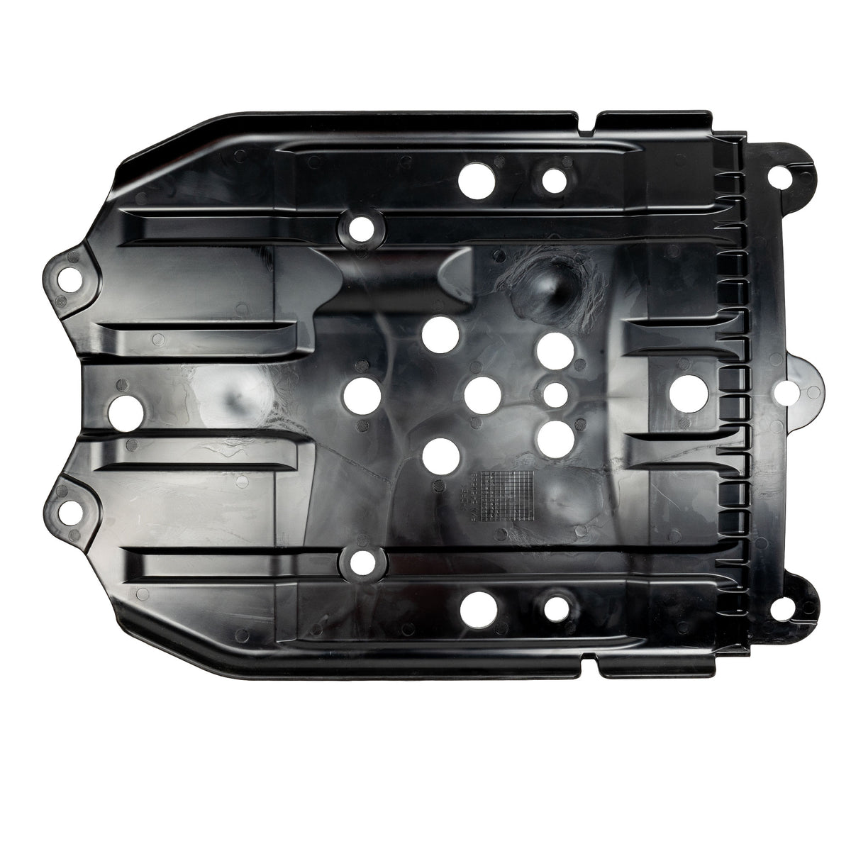 Polaris Gloss Black Rear Skid Plate 5450568-070 alternate view