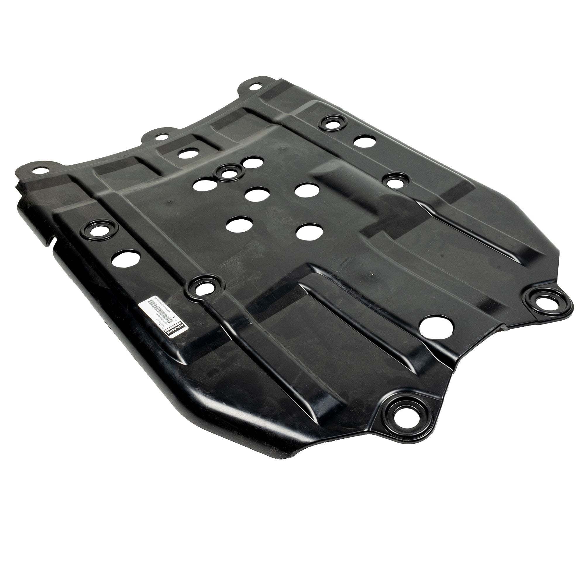 Polaris Gloss Black Rear Skid Plate 5450568-070 additional view