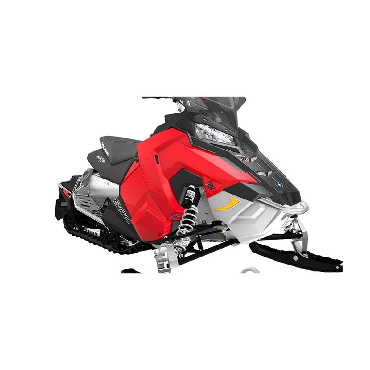 Polaris Indy Red Left Hand Side Panel 5451230-293 alternate view