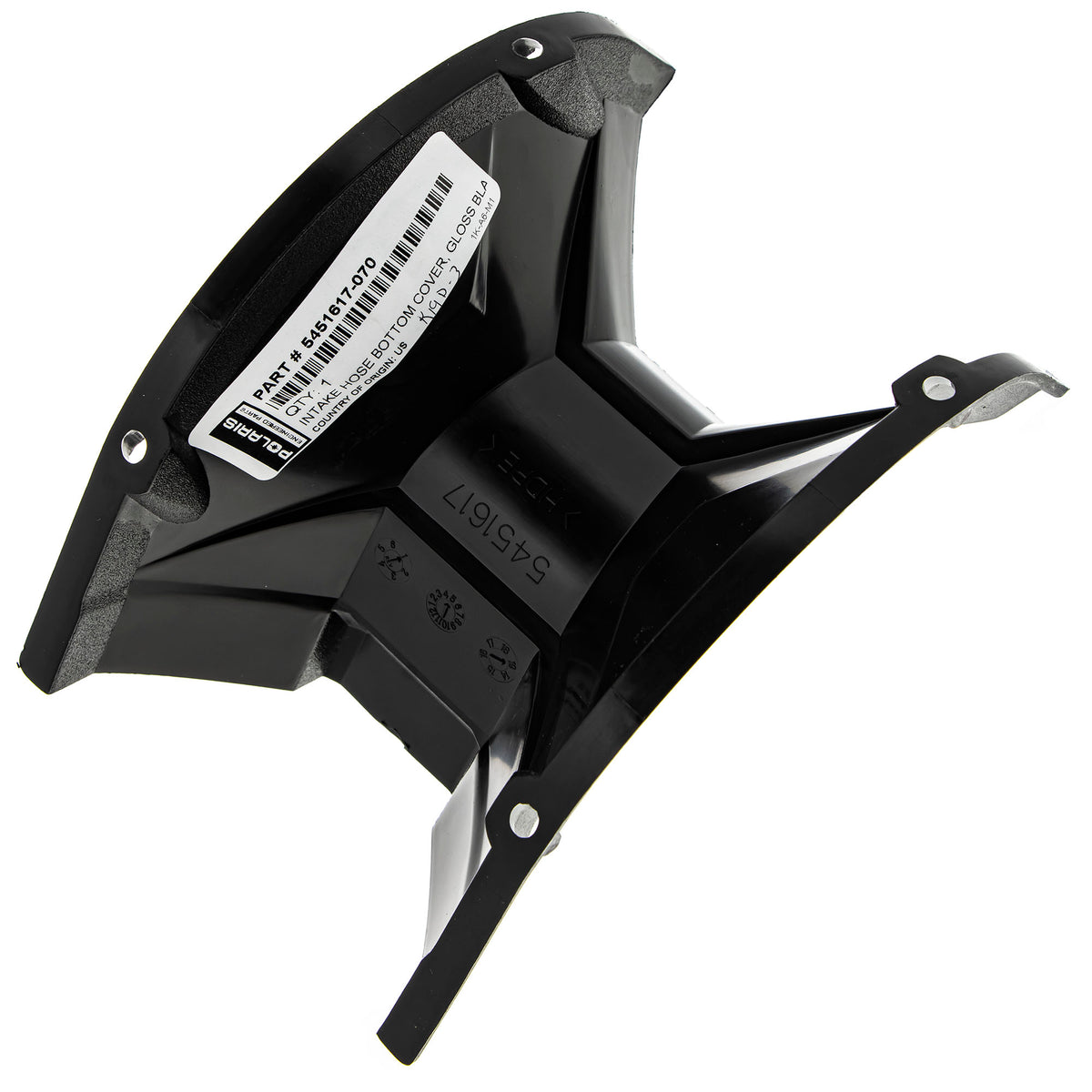 Polaris Black Bottom Intake Hose Cover 5451617-070 RZR Ranger 1000 900