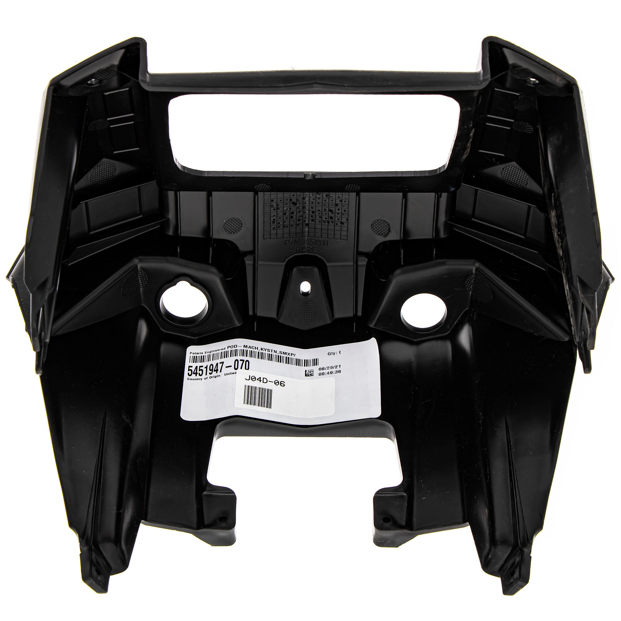 Polaris 5451947-070 POD-MACH KYSTN SM SPH BLK Sportsman 1000 570 850 XP