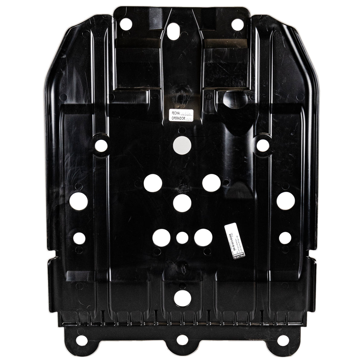 Polaris Gloss Black Rear Skid Plate 5452063-070