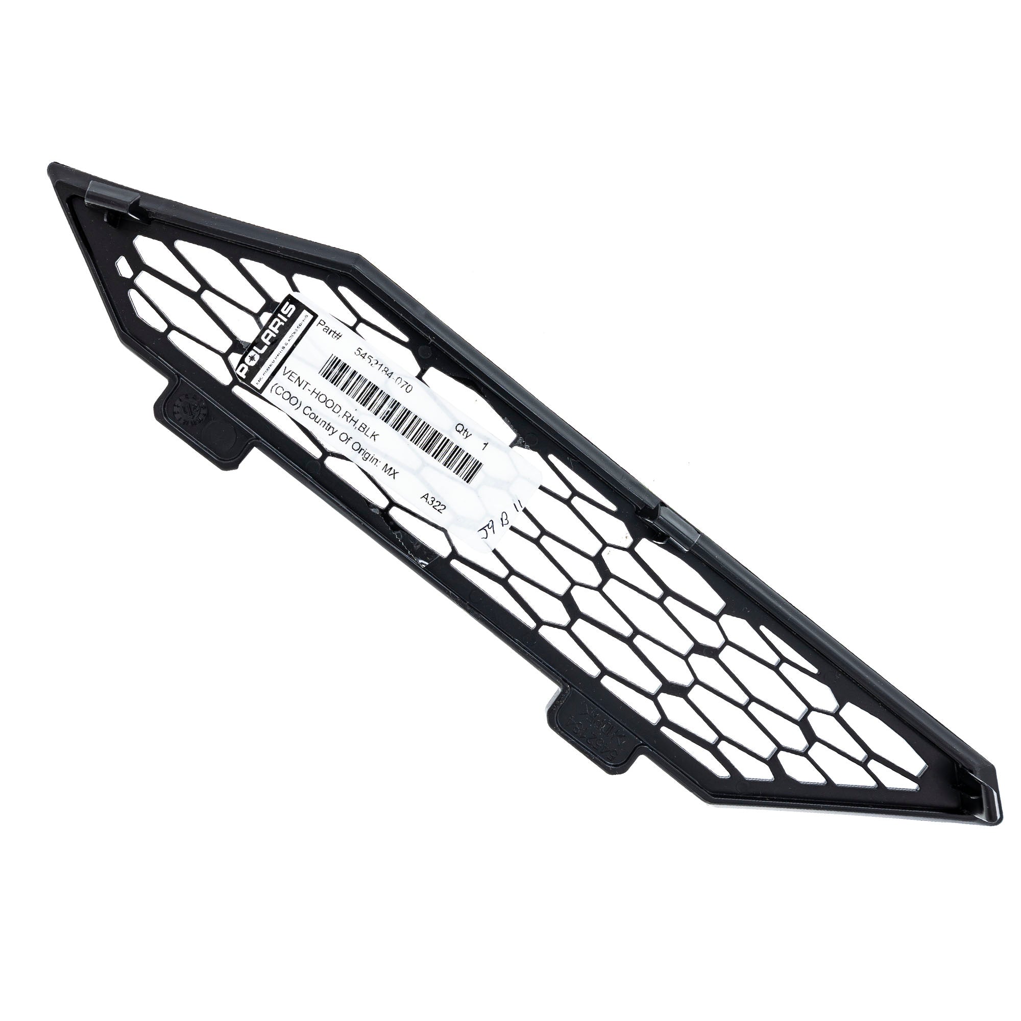 Genuine OEM Polaris Hood Vent General 5452184-070