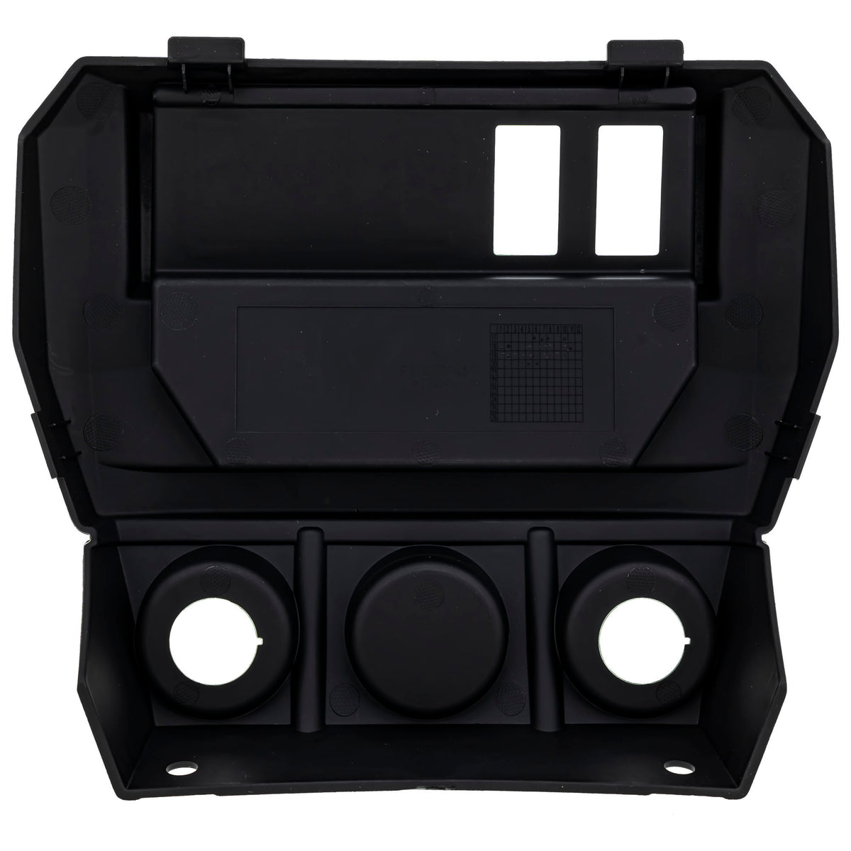 Polaris Gloss Black Controls Dash 5453746-070 alternate view