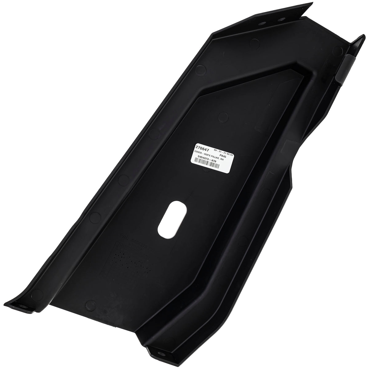 Polaris Black Right Hand ROPS Pillar Cover 5454373-070 alternate view