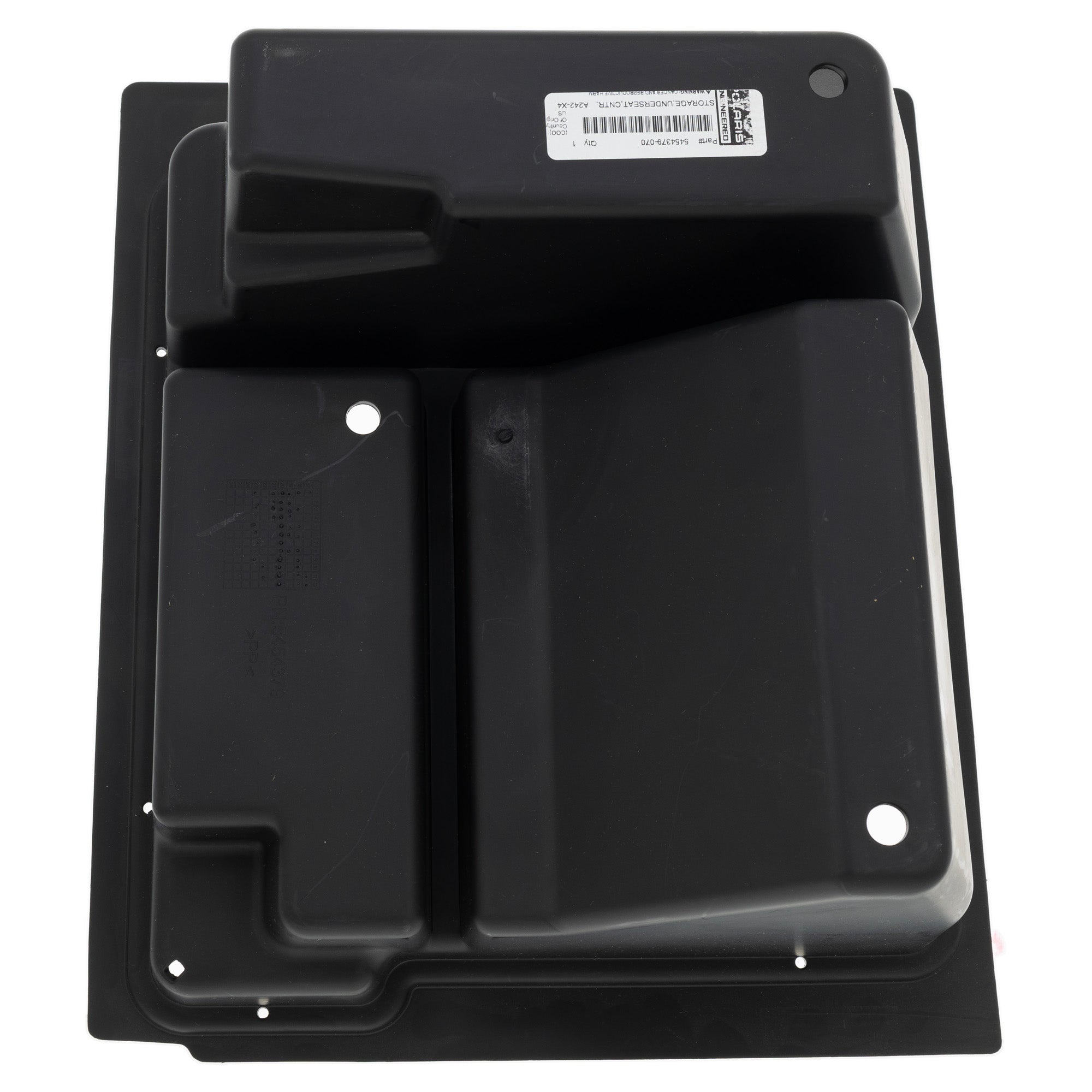 Polaris 5454379-070 STORAGE UNDERSEAT CNTR BLK Part Ranger 1000 XP