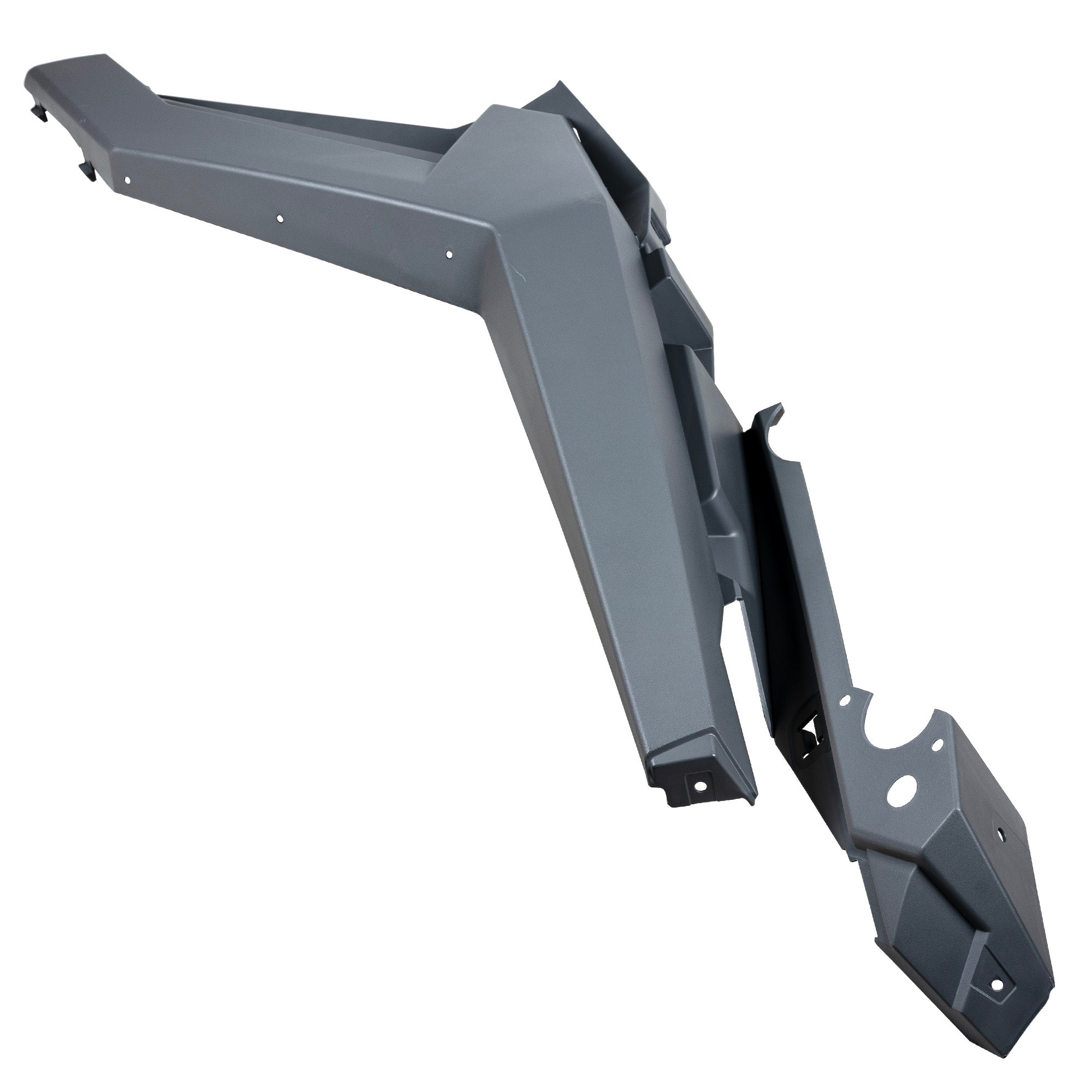 Polaris 5455186-453 Rear Left Hand Fender- Flare Avalanche Gray RZR Turbo Sport