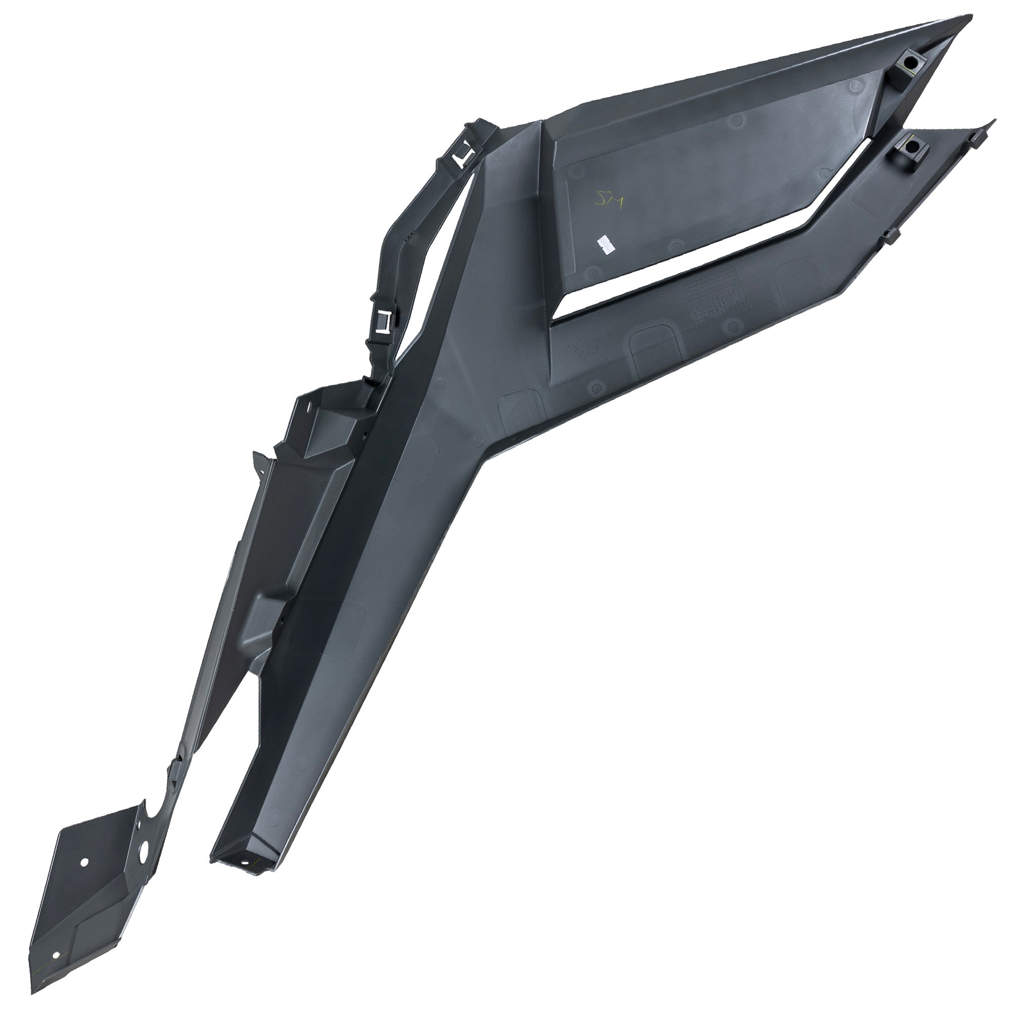 Polaris 5455186-453 Rear Left Hand Fender- Flare Avalanche Gray RZR Turbo Sport