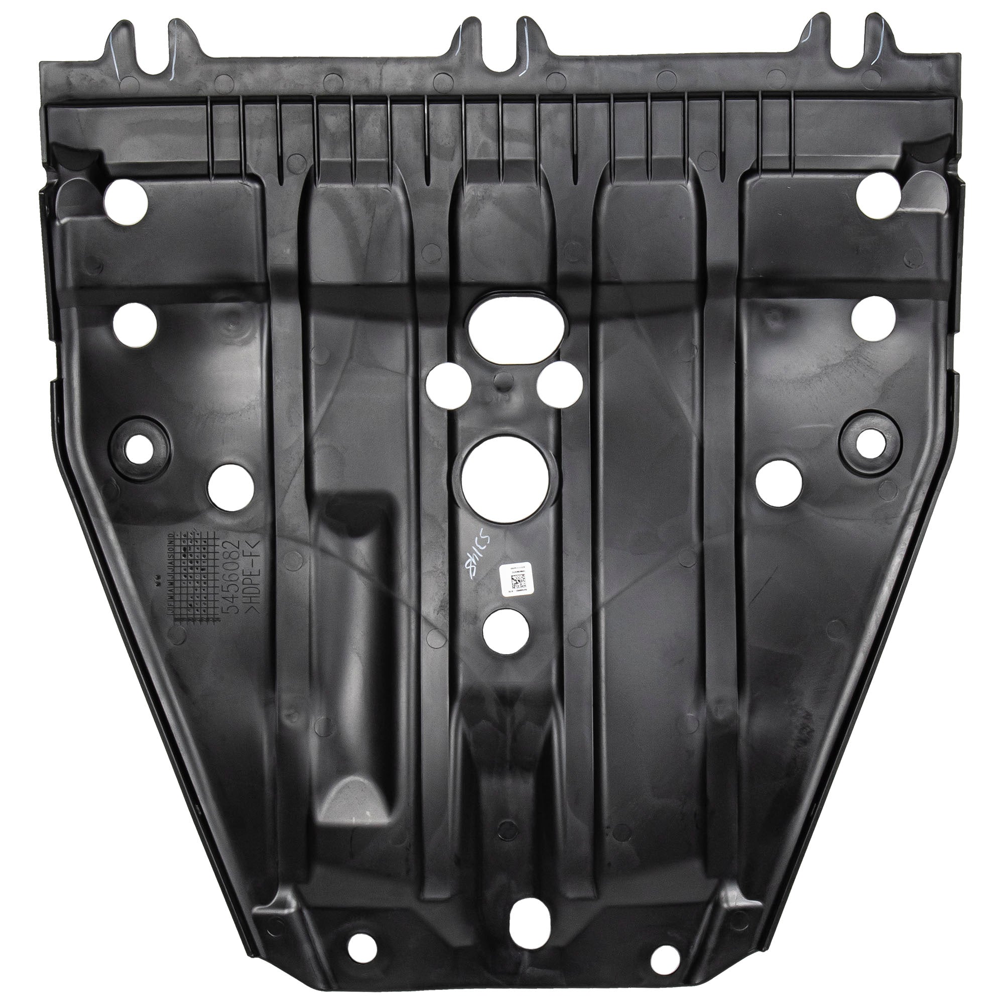 Polaris 5456082-070 Gloss Black Rear Skid Plate RZR XP Turbo S 4 2020-2025