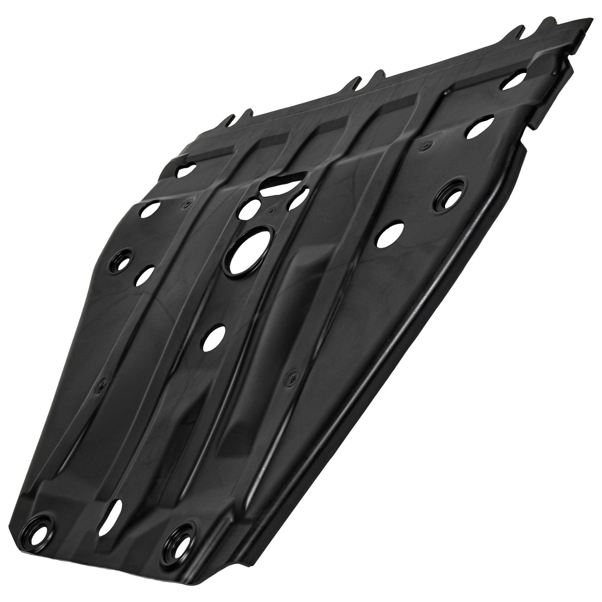 Polaris Gloss Black Rear Skid Plate 5456082-070
