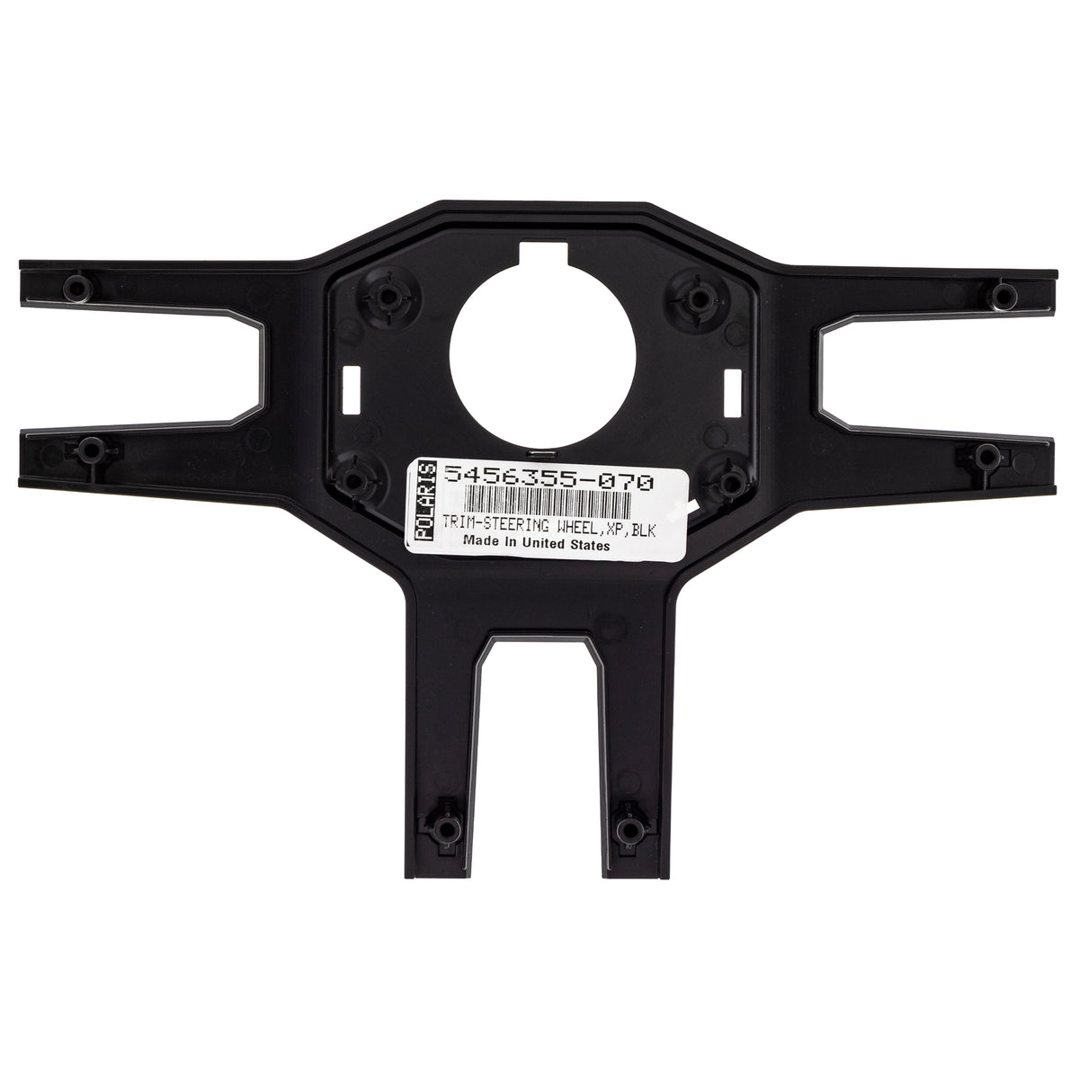 Polaris 5456355-070 Black XP Steering Wheel Trim 2021 Ranger 100 OEM0