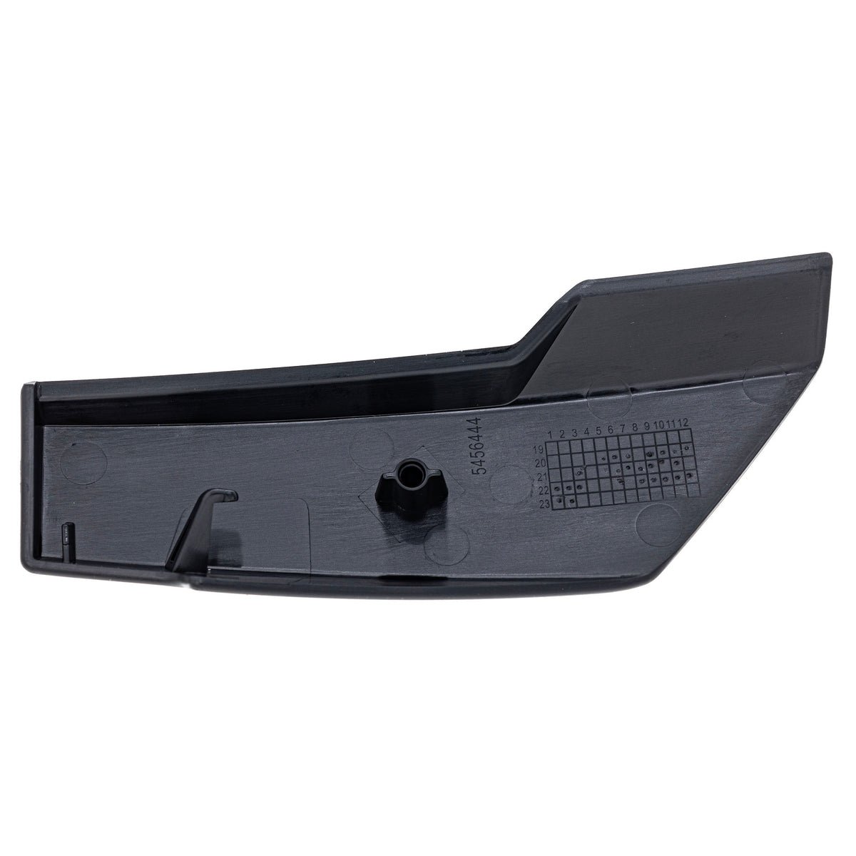 Polaris Black Right Hand In-Mold Hood Trim 5456444-266 alternate view