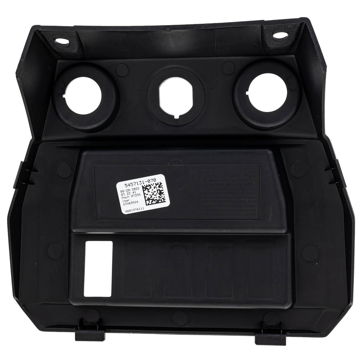 Polaris Gloss Black Controls Dash 5457131-070