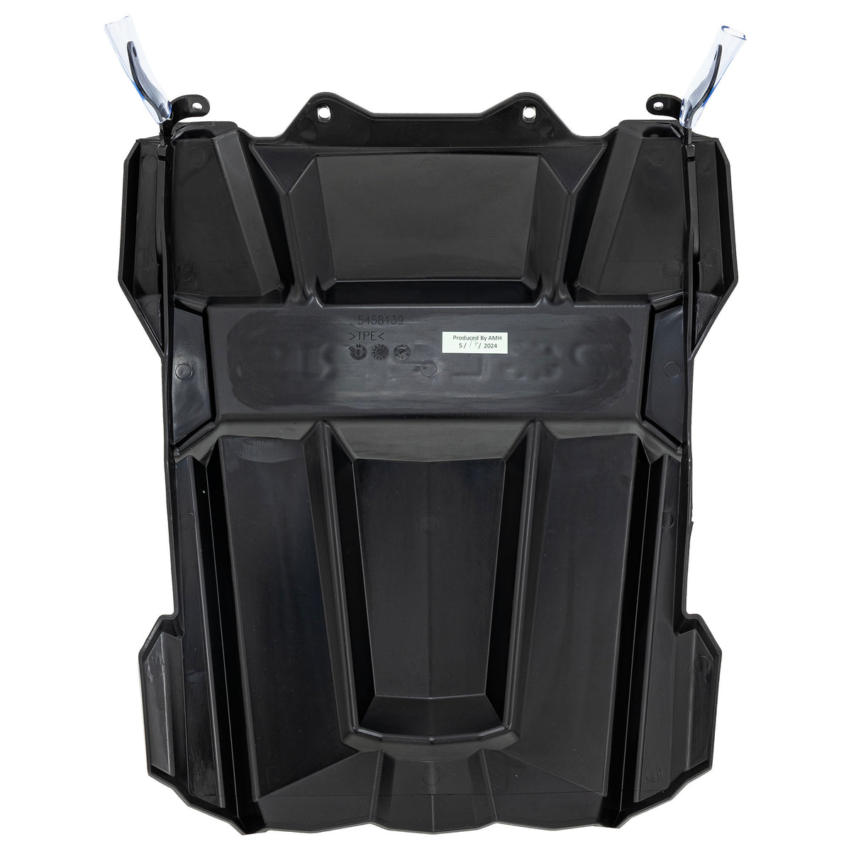 Polaris Gloss Black Snow Flap 5458139-070 alternate view