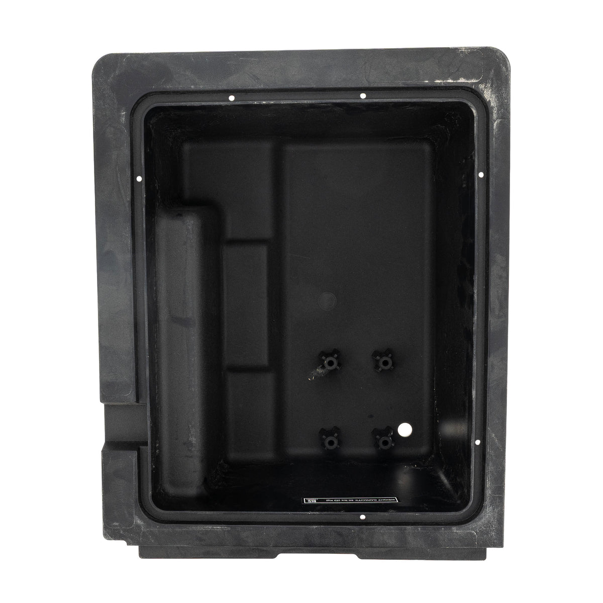 Polaris Gloss Black Left Standoff Storage Bin 5459005-070