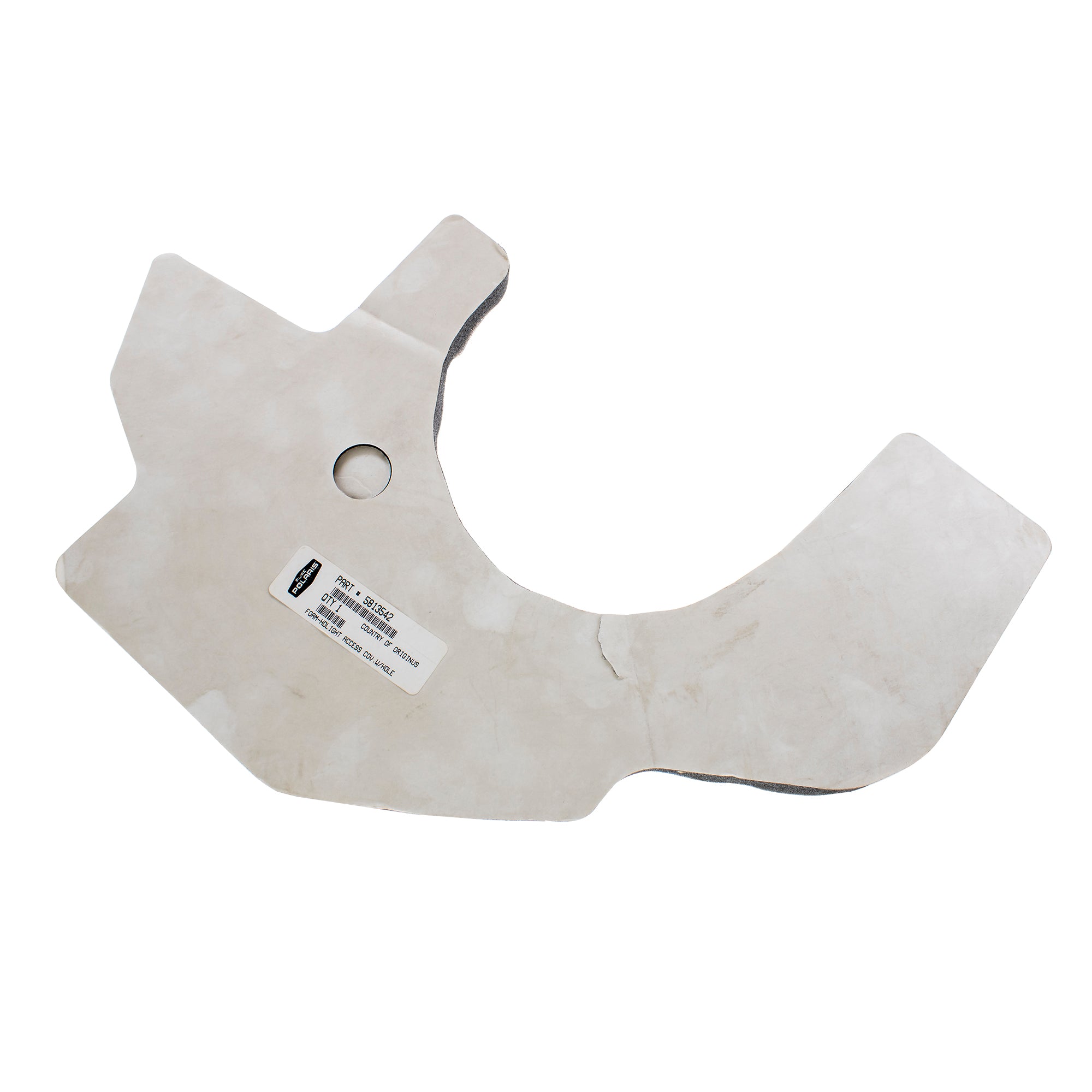 Polaris Headlight Access Cover Foam 5813542 alternate view