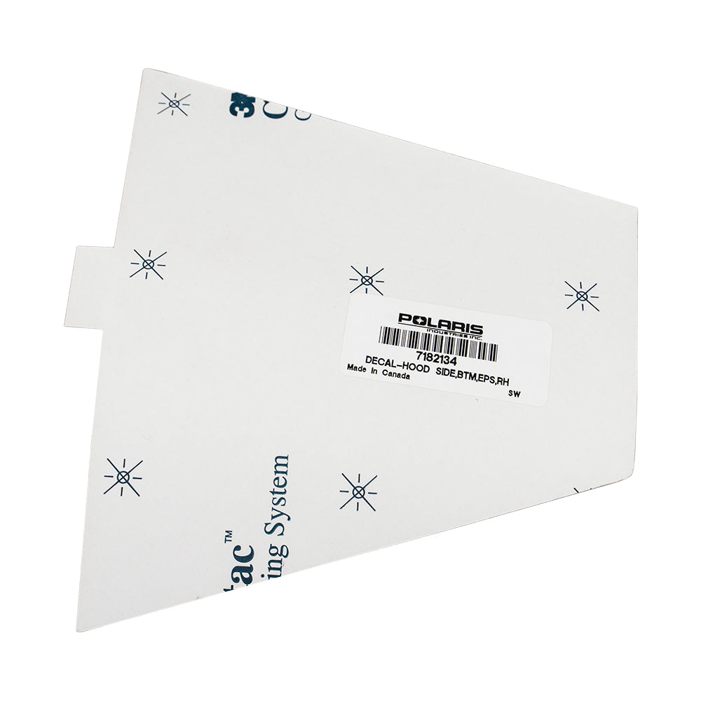 Genuine OEM Polaris Decal RZR 7182134