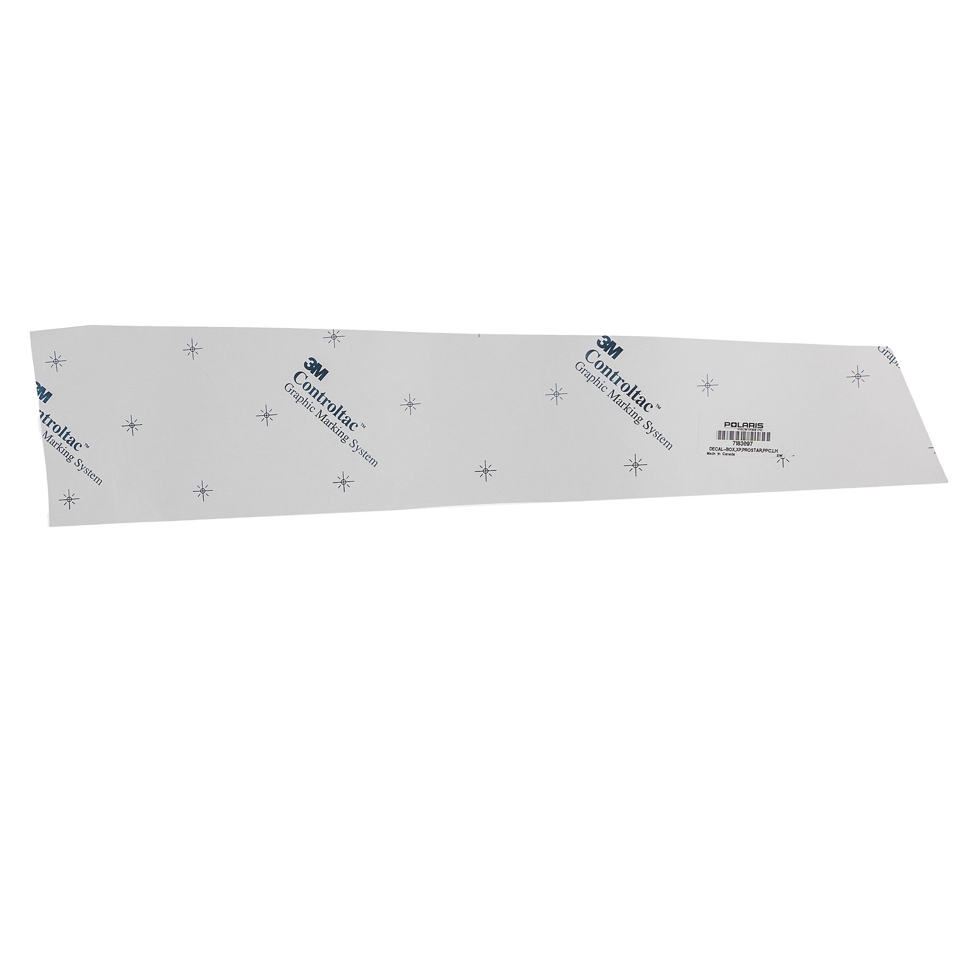 Polaris Pursuit Left Hand Prostar XP Box Decal 7183097 alternate view