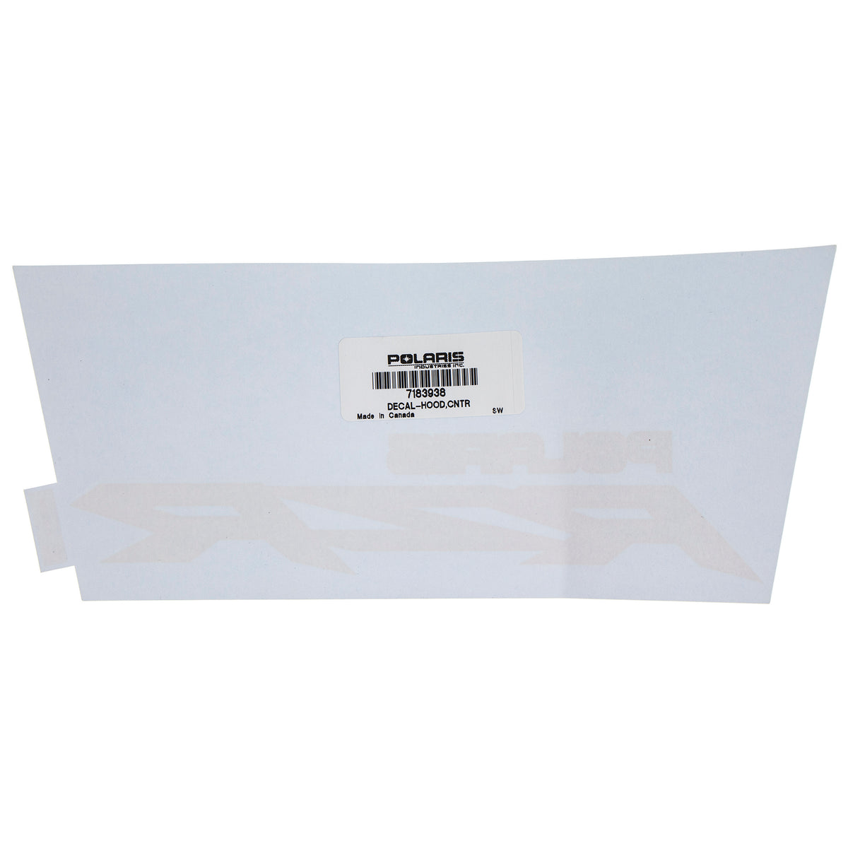 Genuine OEM Polaris Decal RZR 7183938