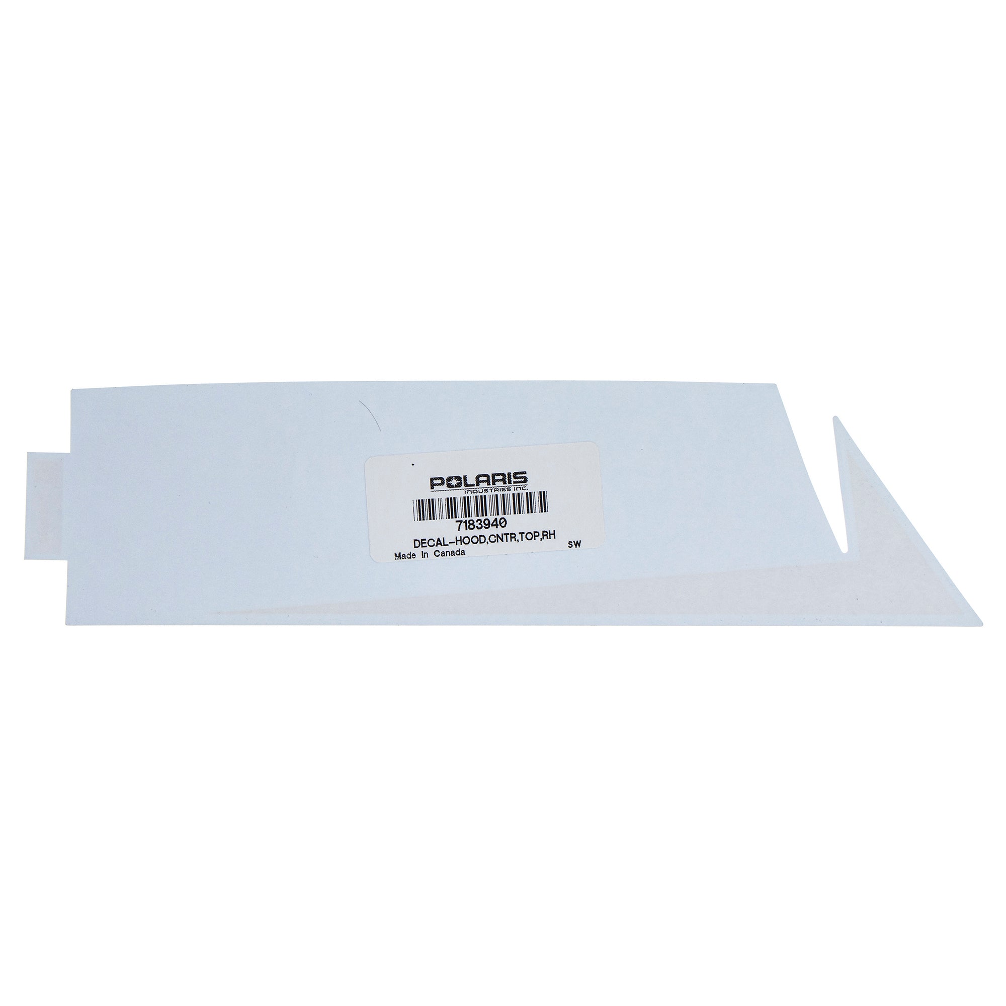 Genuine OEM Polaris Decal RZR 7183940