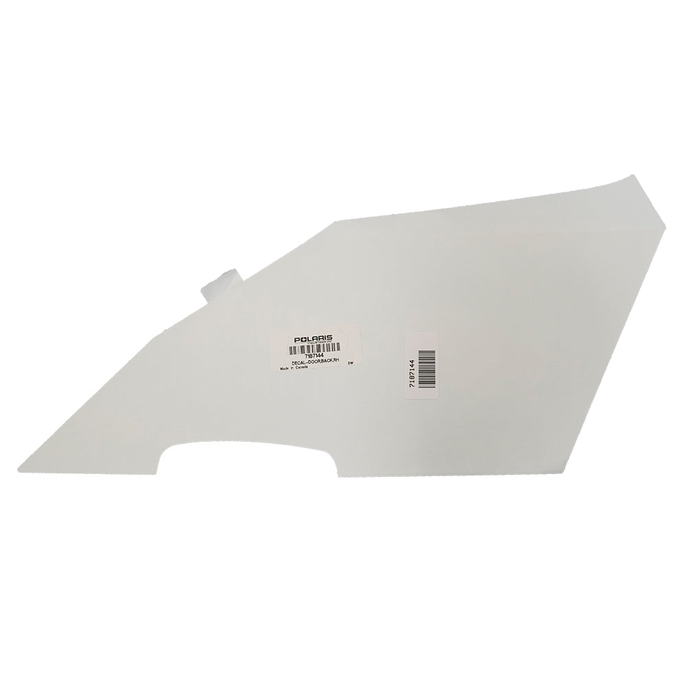 Genuine OEM Polaris Decal General 7187144