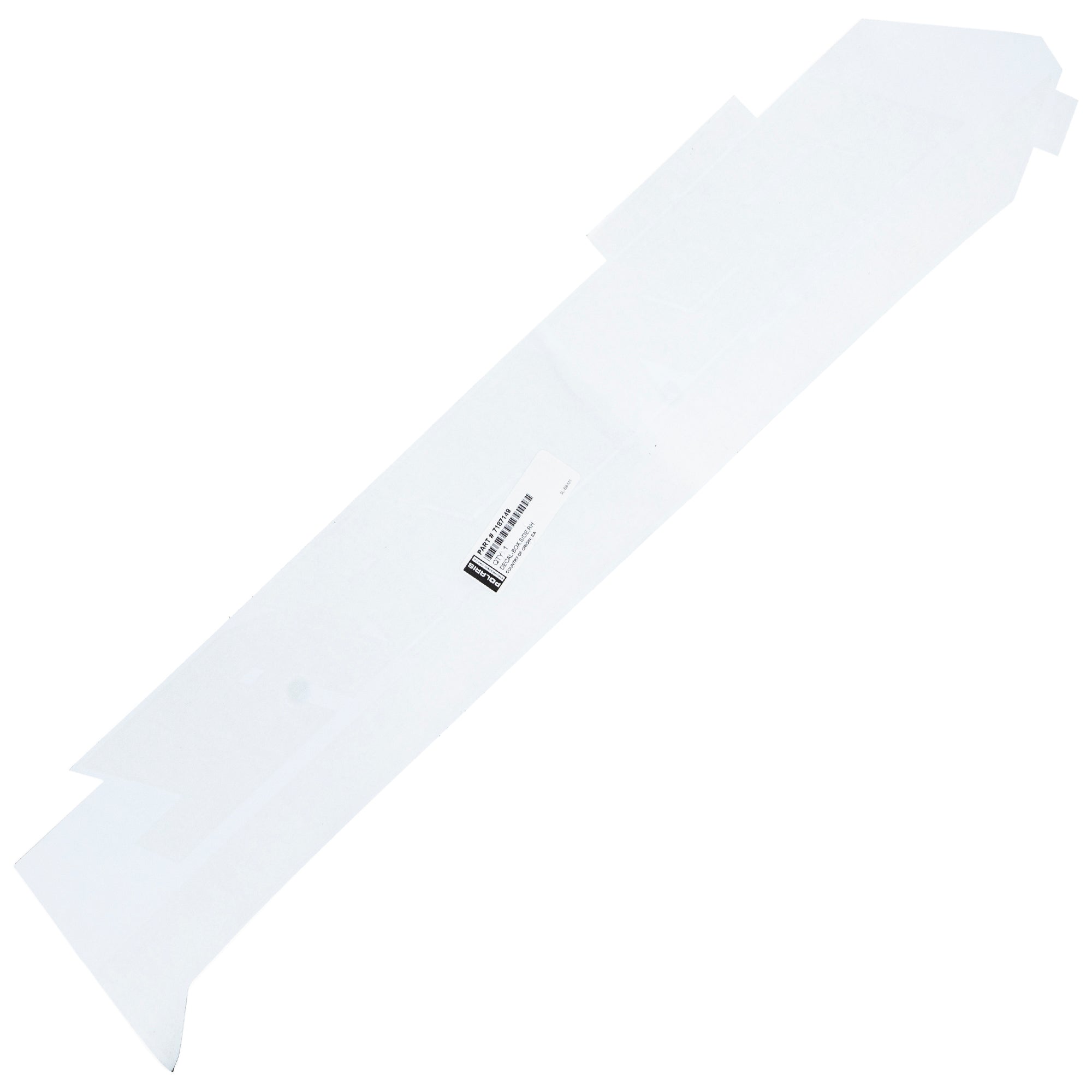 Genuine OEM Polaris Decal General 7187149