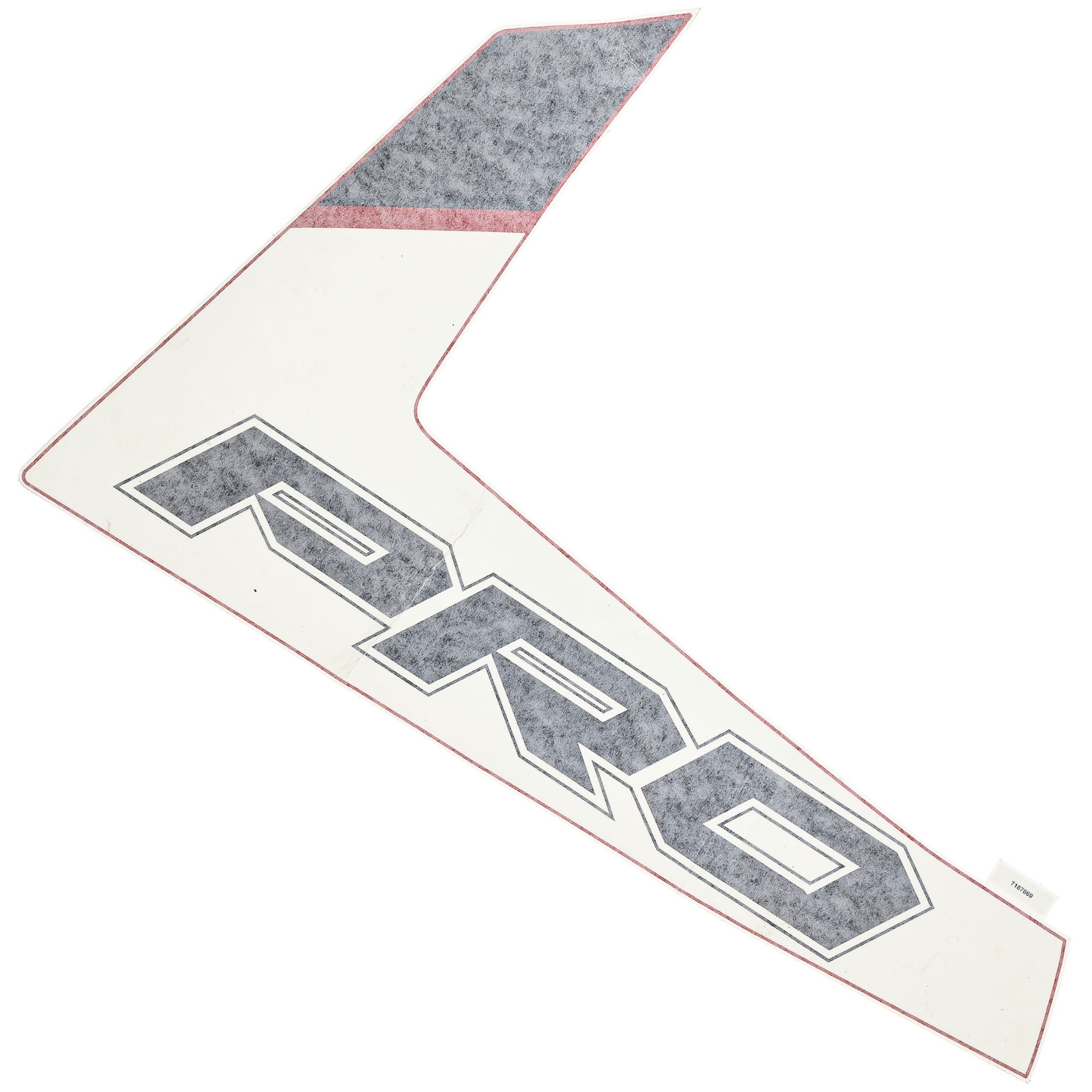 Polaris 7187869 Right Hand "Pro" Side Panel Decal Rush Switchback RMK 800 850