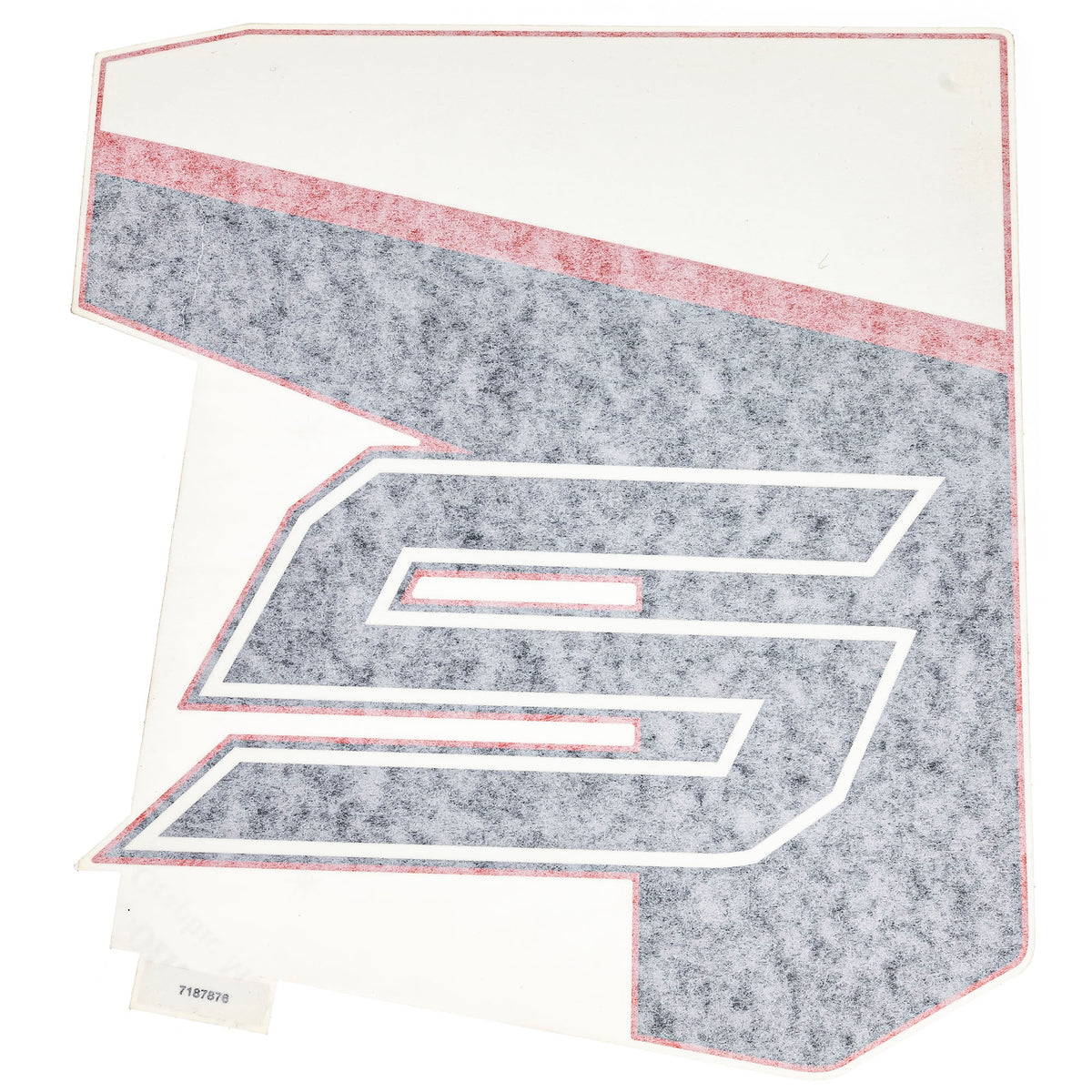 Polaris 7187876 Left Hand "S" Side Panel Decal Rush Switchback 800 850 600 S
