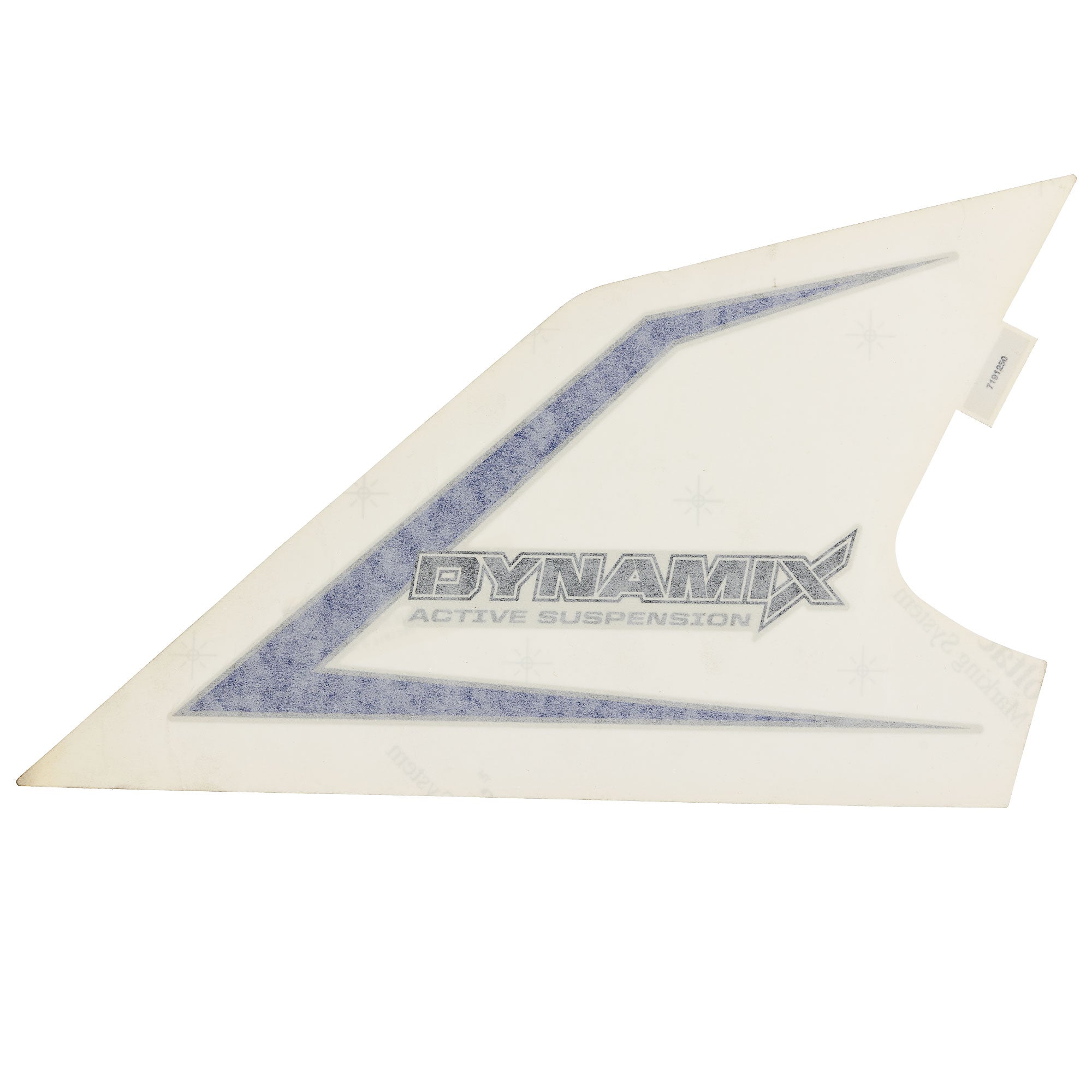 Polaris 7191250 Rear Right Upper Dynamix Fender Decal RZR XP 4 2020