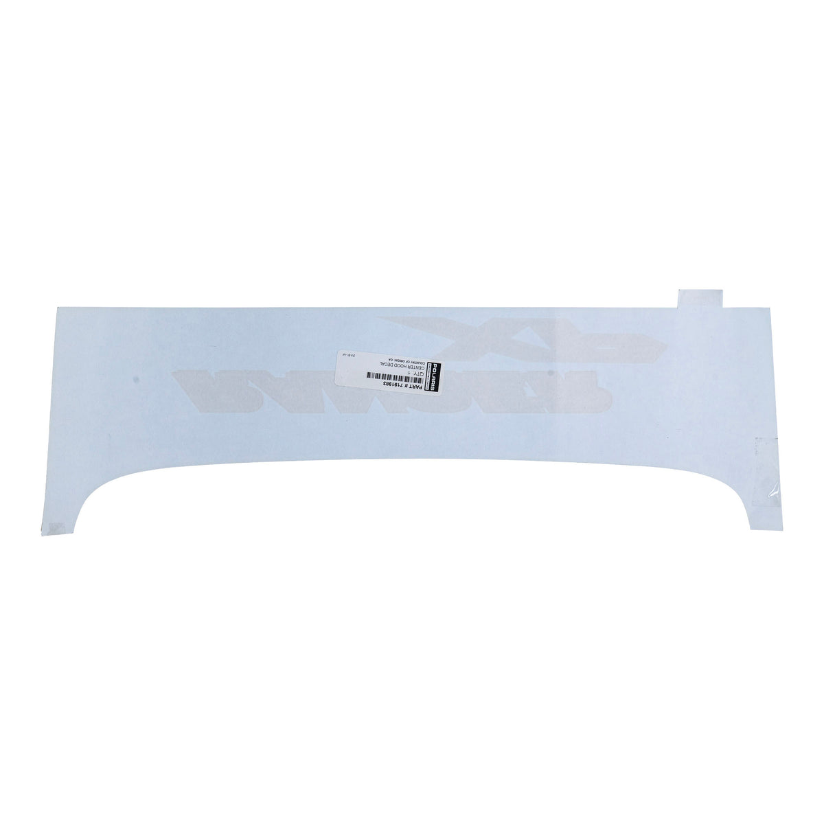 Polaris Center Hood Decal 7191983 1000 2020-2025