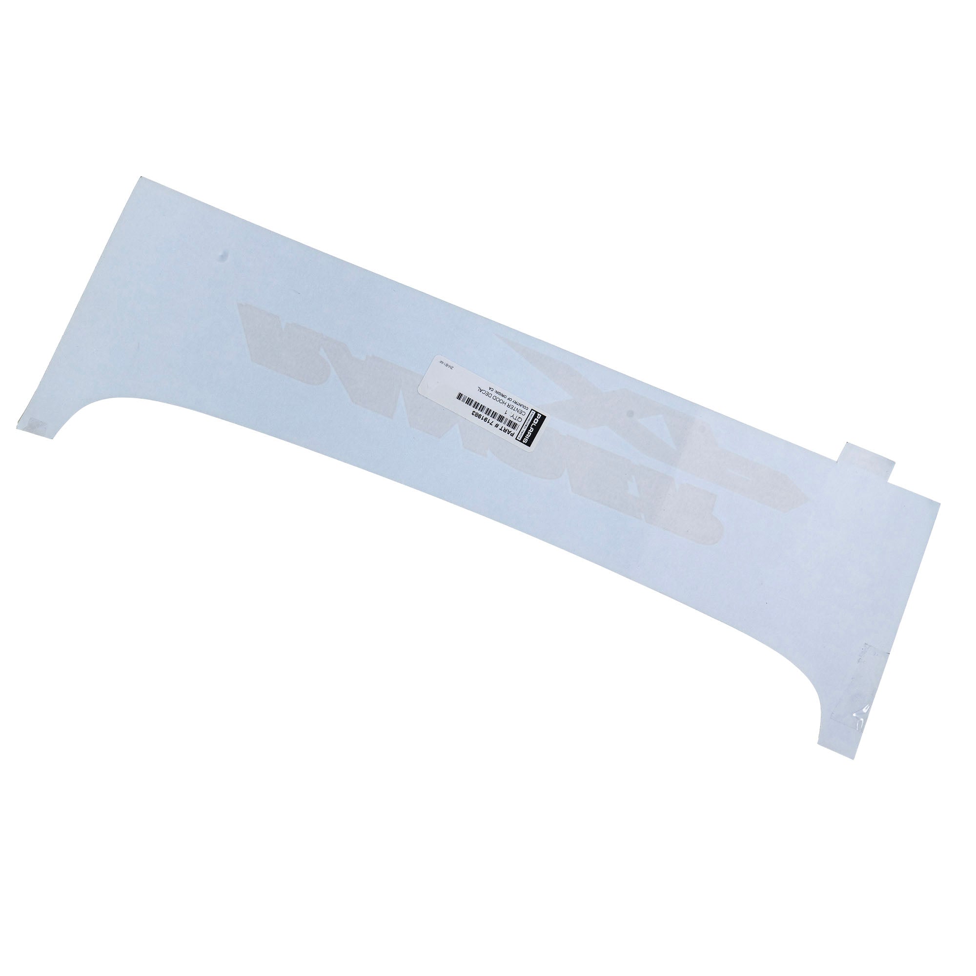 Polaris 7191983 Hood Center Decal OEM for 2020-2021 Ranger 1000 XP Crew EPS UTV