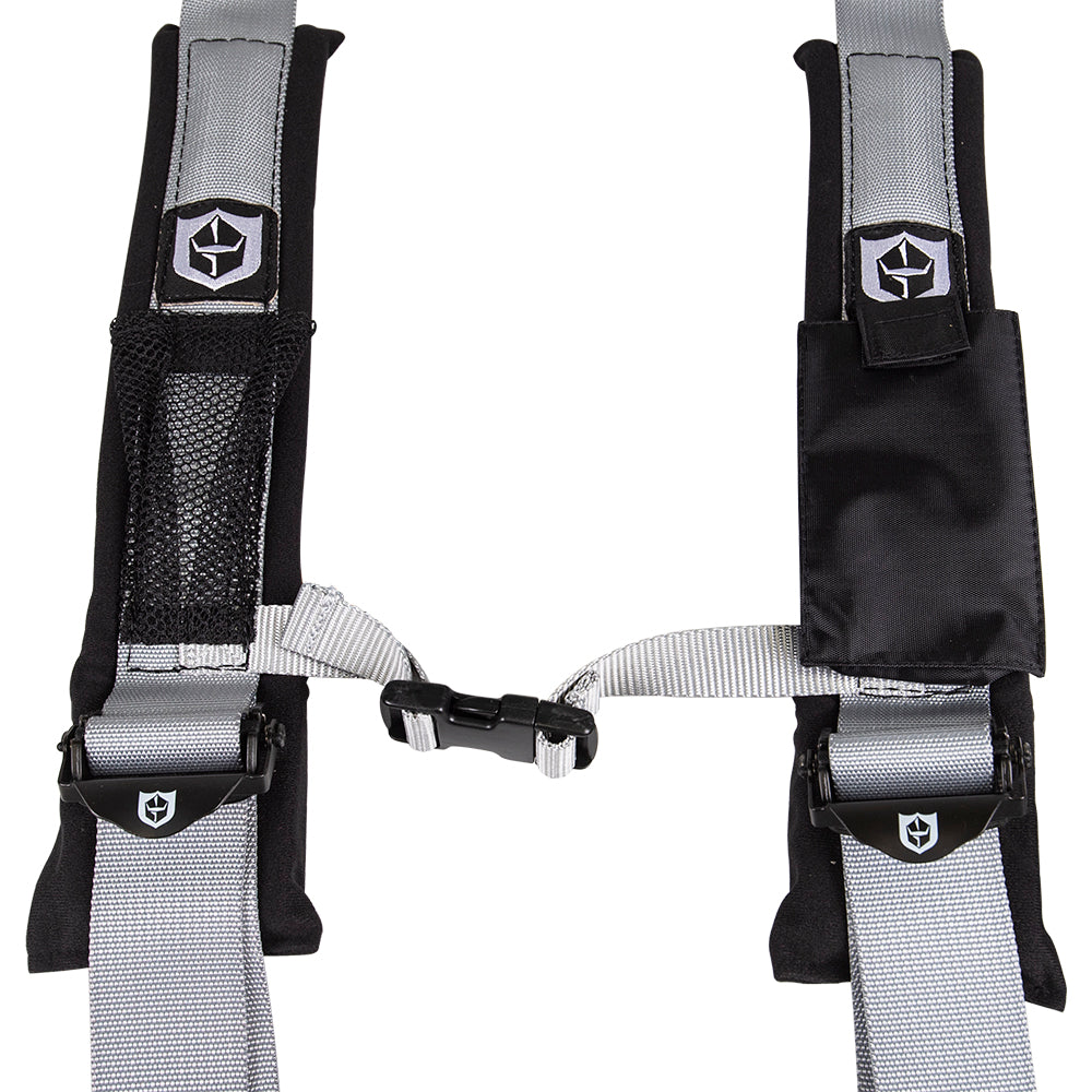 Pro Armor A114220SV Silver 4-Point Harness 2" Straps