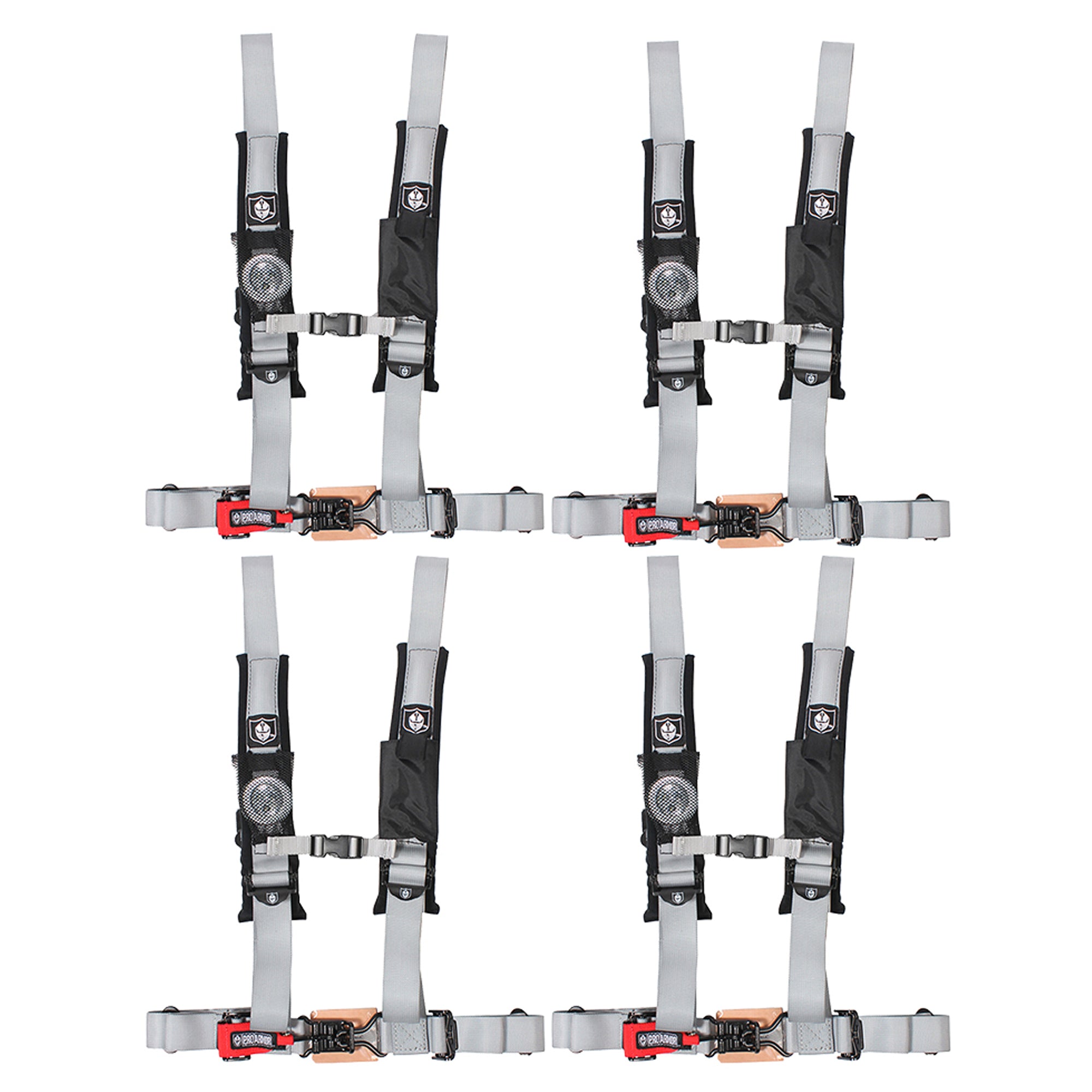 Pro Armor A114220SV Harness 4-Pack Cat 1000 2+2 2WD 450 4X