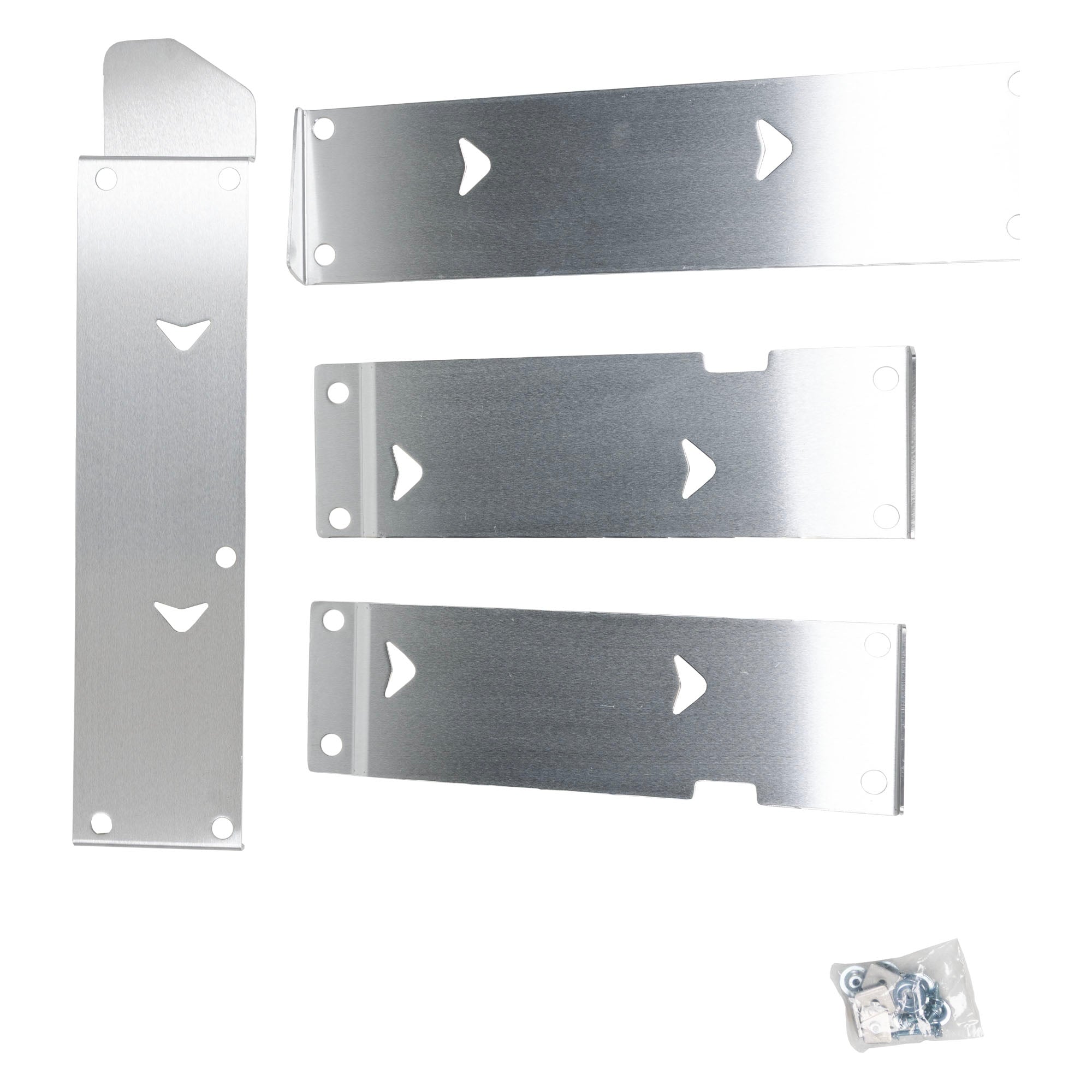 Pro Armor P101026 Aluminum Side Skid Plate 2011-2014