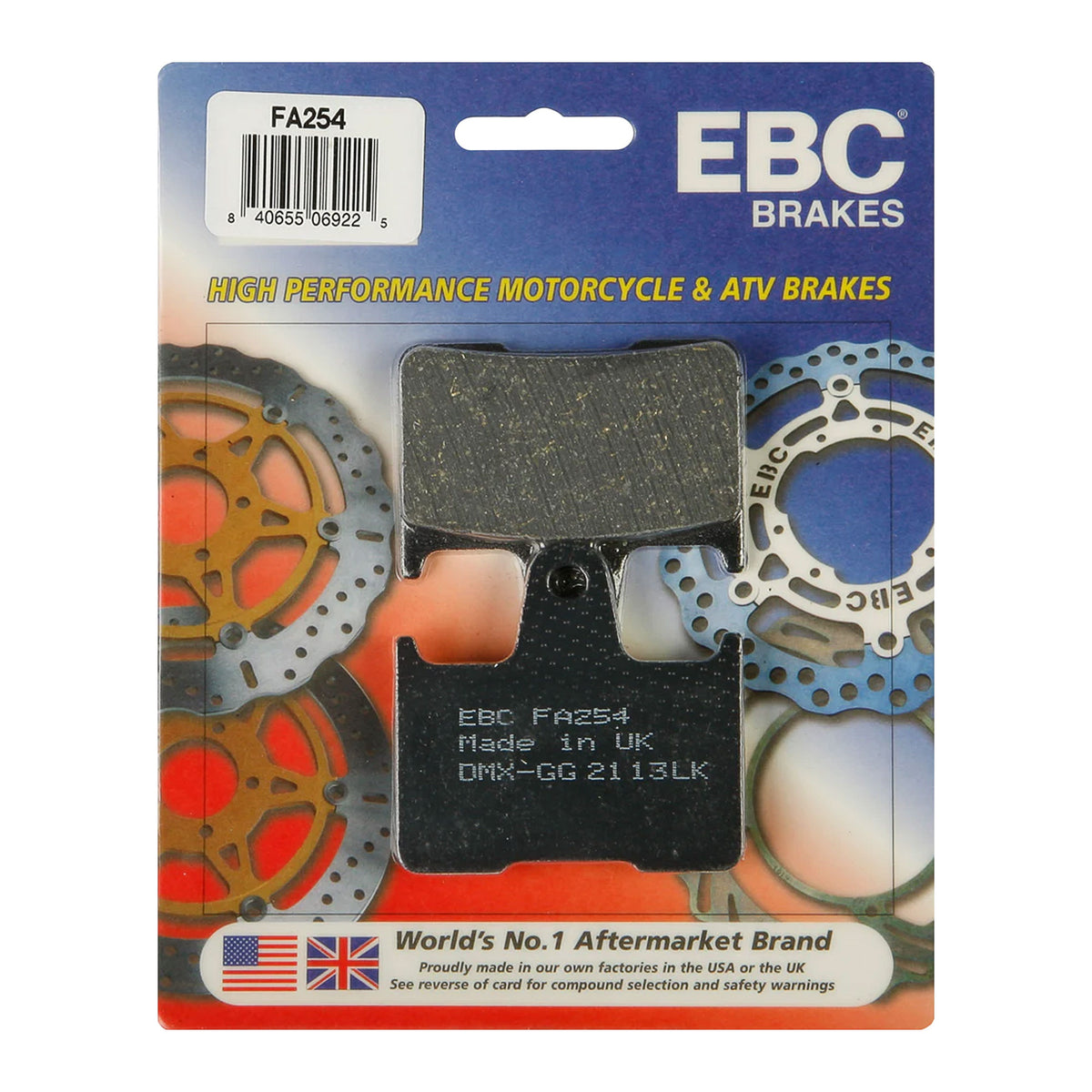 EBC Brake Pads 15-254