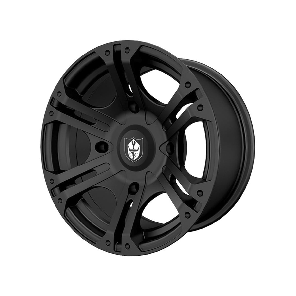 Pro Armor Black 14x7 R14 Front Wheel Rim 1521507-521
