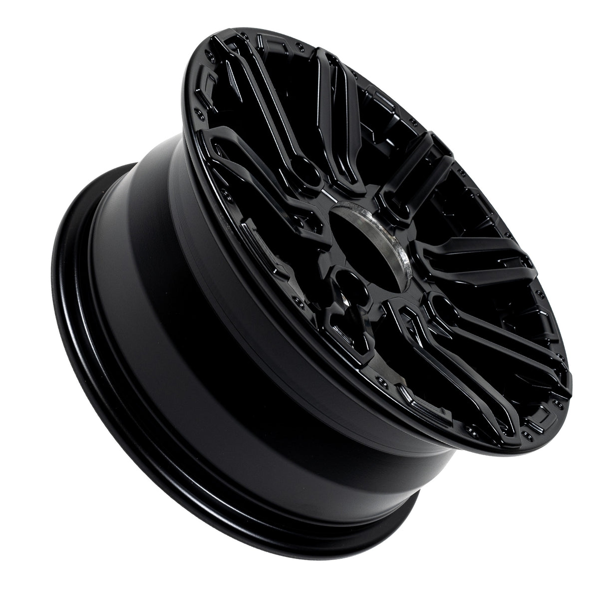 Polaris Matte Black Front Cast 14X6 Rim 1522494-458 1000 4 2016-2026