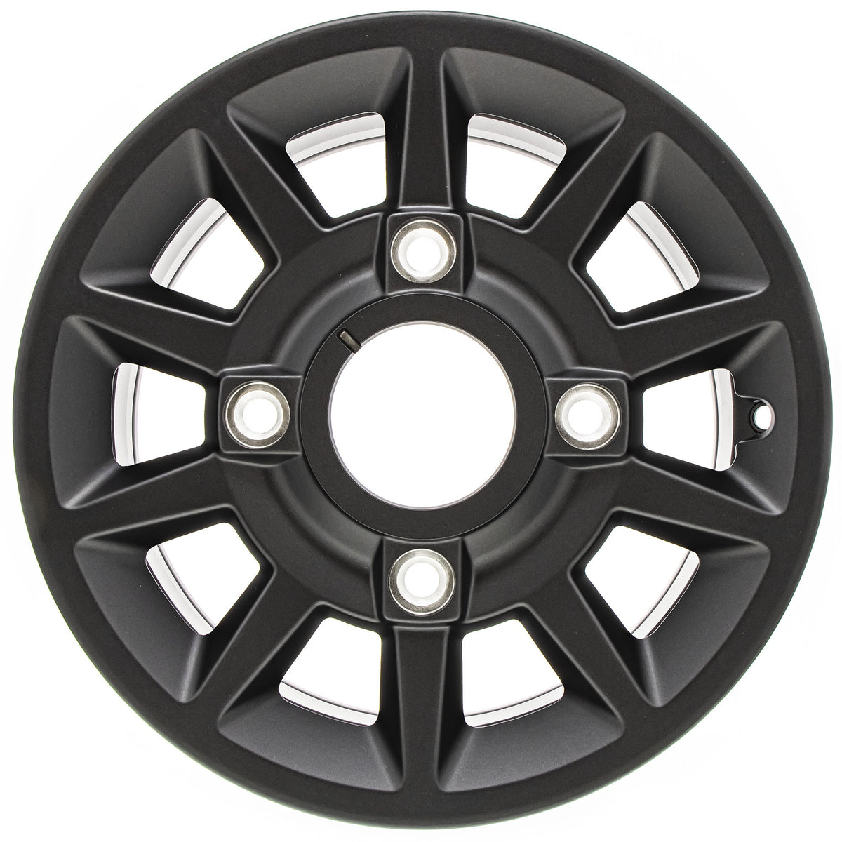Polaris Flash Black Front Rim 14X6 53 Cast 1522842-655