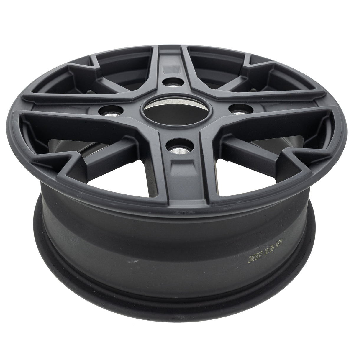 Polaris Front Rim 14X5.5 No Mach Matte Black 1525394-458 Sportsman XP