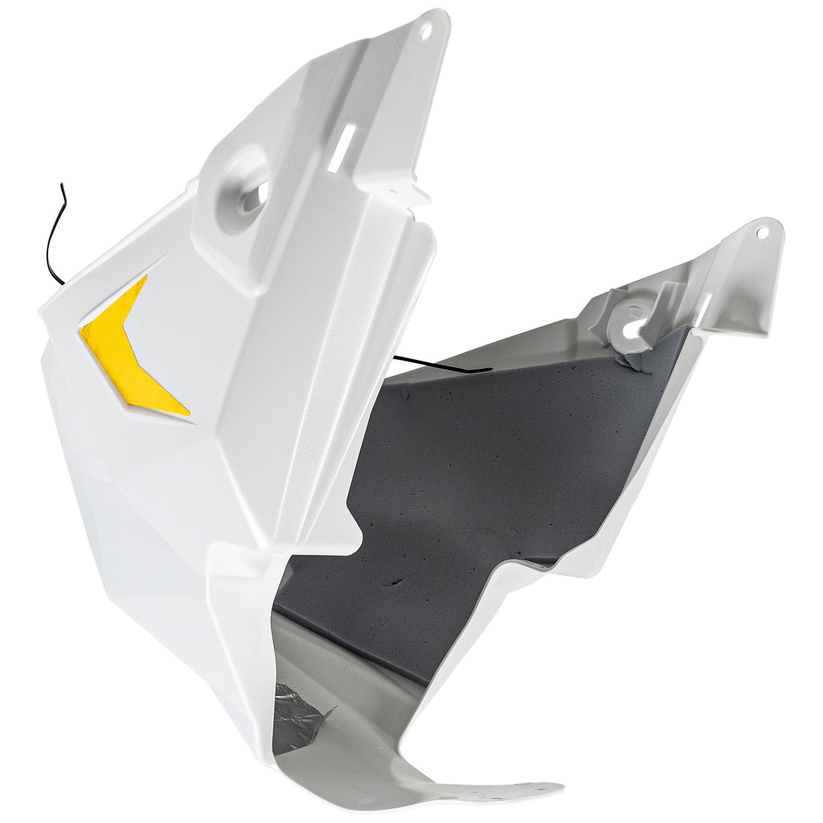 Polaris White HDPE Nose Pan Assembly 2635745-133 alternate view