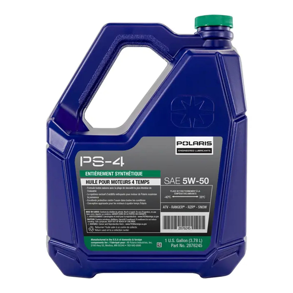 Polaris PS-4 Oil 1 Gallon Jug 2876245 additional view