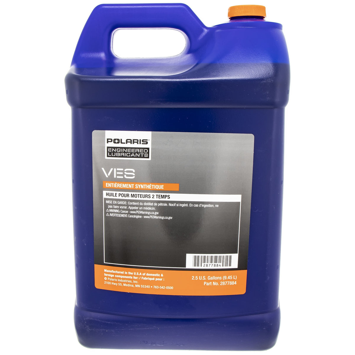 Polaris VES Oil 2.5 Gallon Jug 2877884 additional view
