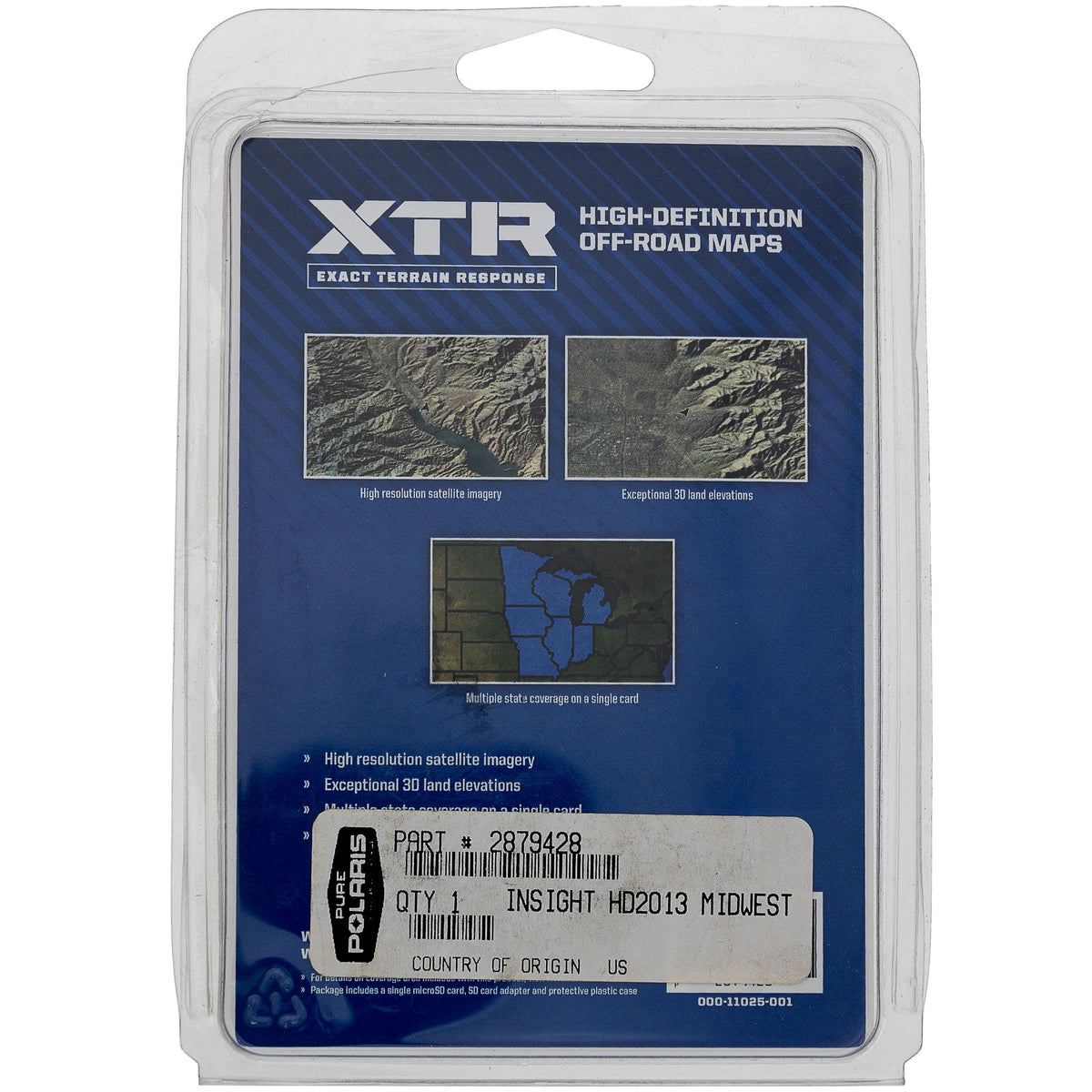 Lowrance Great Lakes GPS HD Map Card 2879428 alternate view